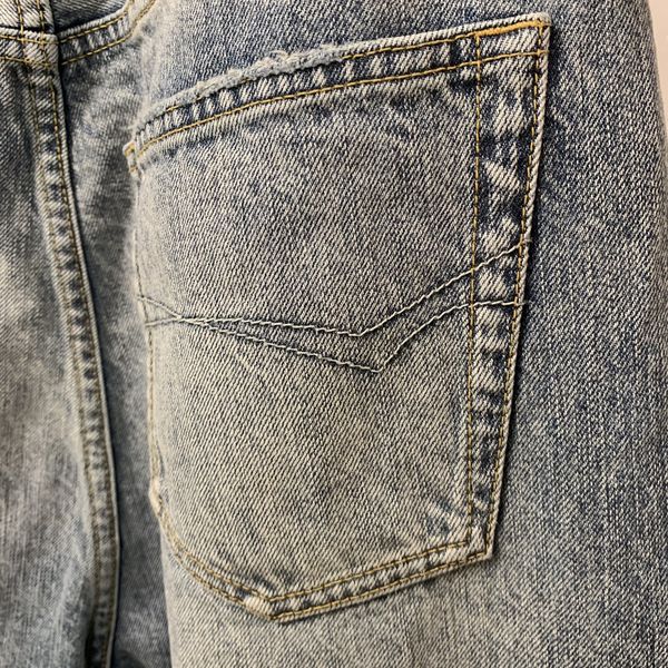 Balenciaga fw22 “lost tapes” flared acid denim | Grailed