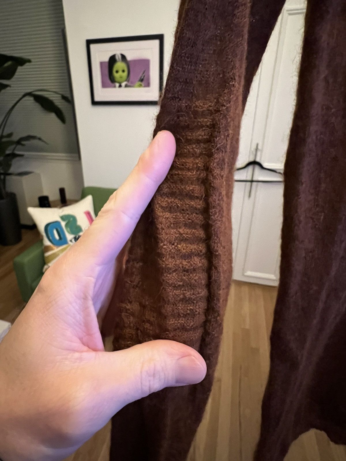 Rick Owens Rick owens sz S superkid wool knit performa rust color Size US S / EU 44-46 / 1 - 2 Thumbnail