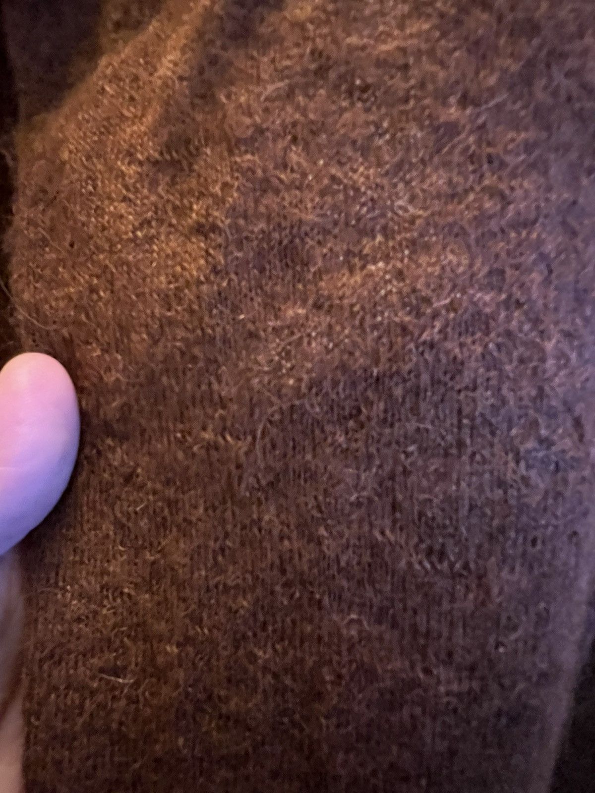 Rick Owens Rick owens sz S superkid wool knit performa rust color Size US S / EU 44-46 / 1 - 3 Thumbnail
