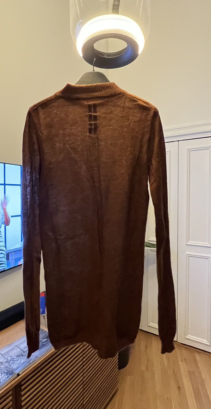 Rick Owens Rick owens sz S superkid wool knit performa rust color Size US S / EU 44-46 / 1 - 4 Thumbnail