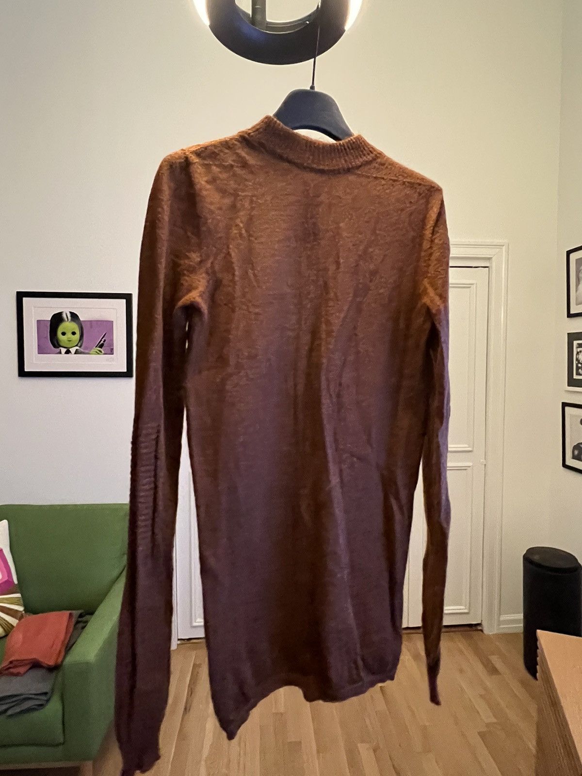 Rick Owens Rick owens sz S superkid wool knit performa rust color Size US S / EU 44-46 / 1 - 1 Thumbnail
