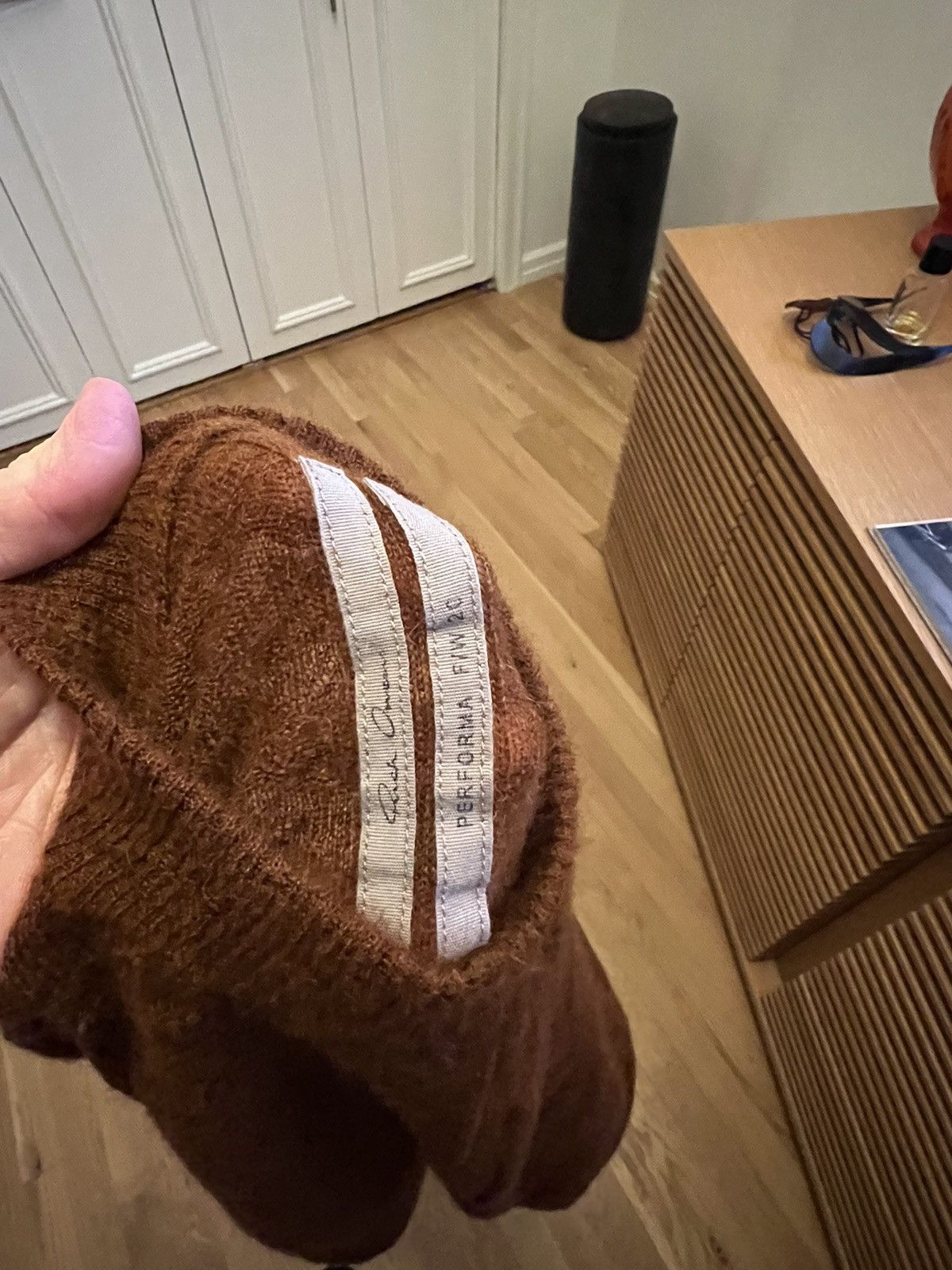Rick Owens Rick owens sz S superkid wool knit performa rust color Size US S / EU 44-46 / 1 - 5 Thumbnail