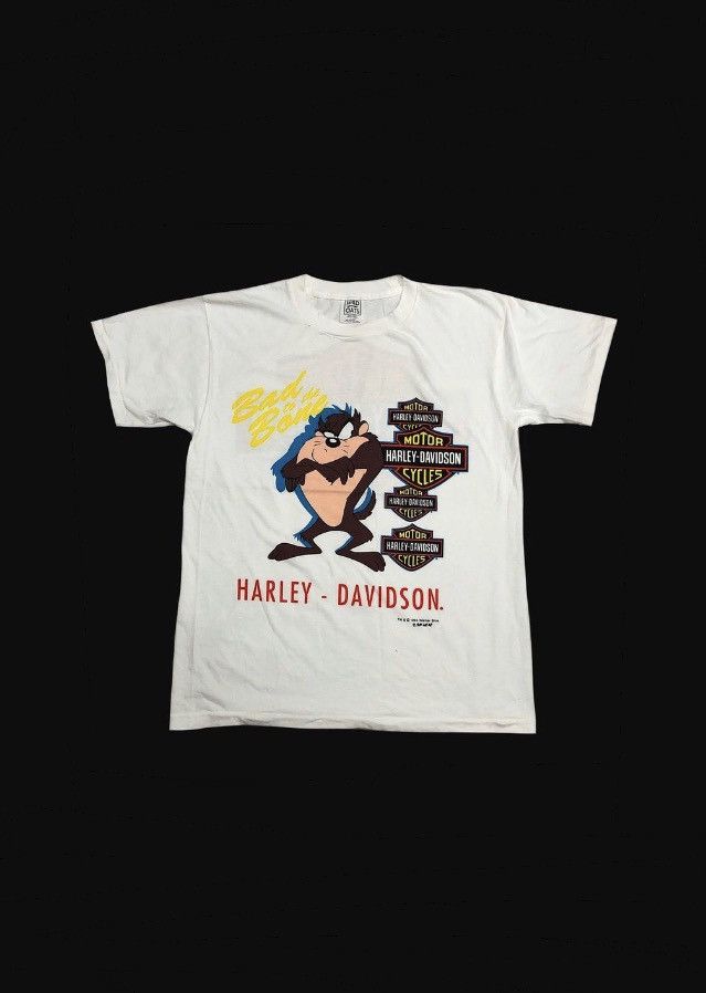 (XL) Taz Mania white t-shirt