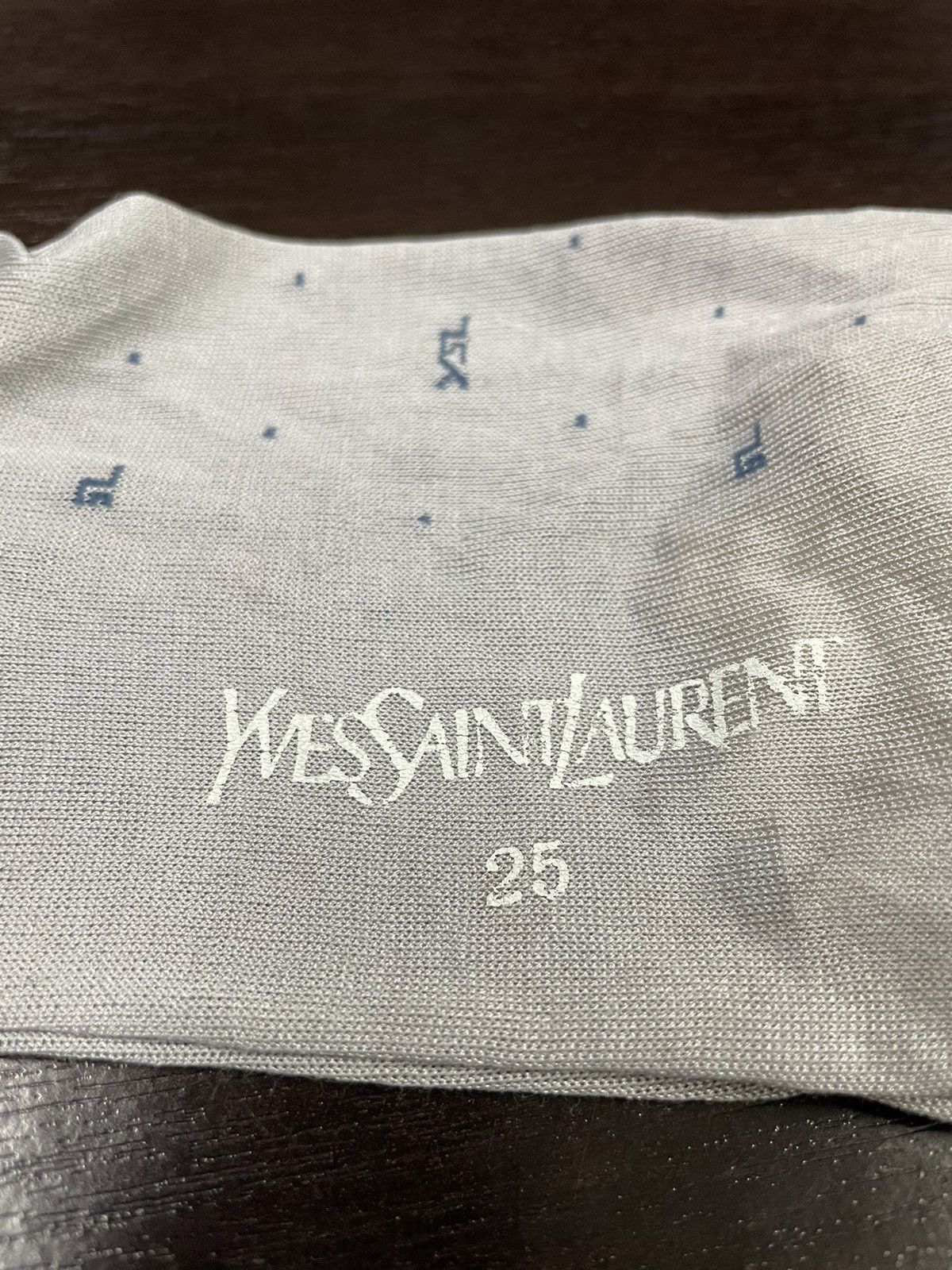 Designer × Vintage × Yves Saint Laurent Rare!!!Vintage Sock YSL New Old Stock Size ONE SIZE - 7 Thumbnail