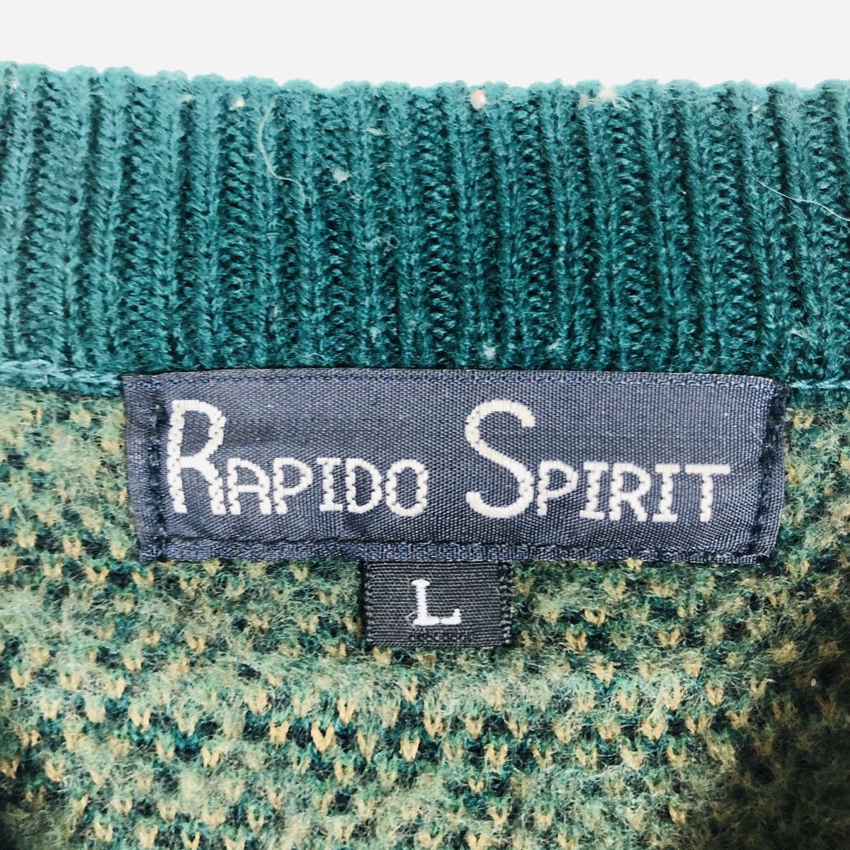 Vintage RARE!!! Rapido Spirit Riding Horse Cowboy Knitwear Size US L / EU 52-54 / 3 - 4 Thumbnail