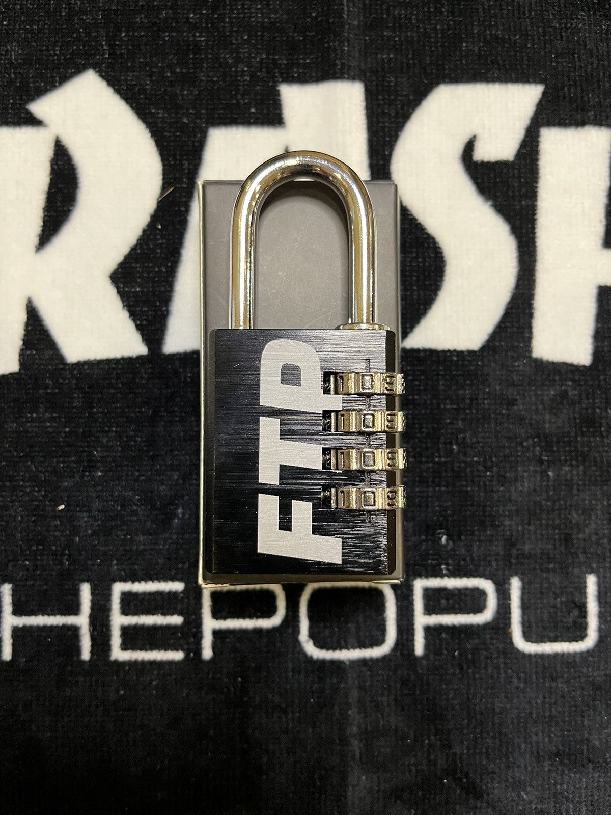 Fuck The Population Fuck The Population Combination Lock Size ONE SIZE - 1 Thumbnail