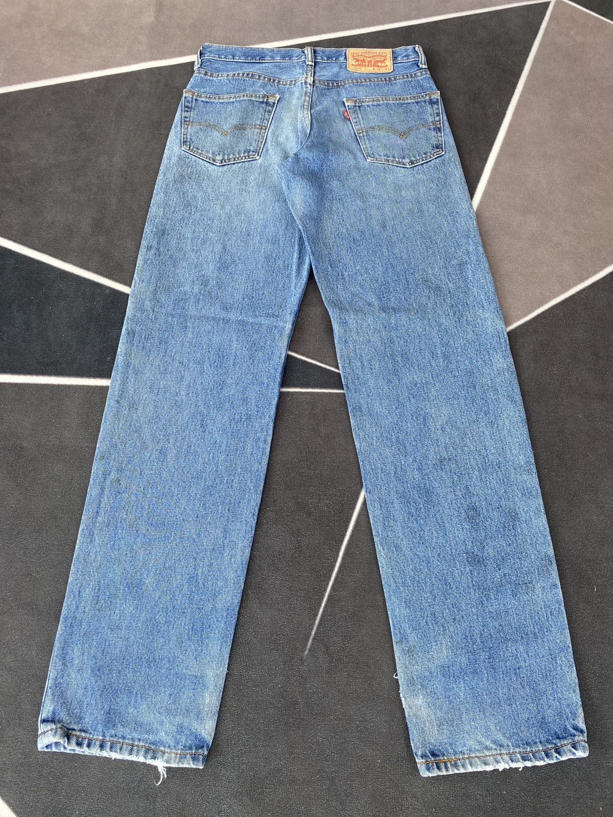 Levi's VINTAGE LEVIS 550 DIRTY BLUE JEANS JEANS-J465 Size US 31 - 4 Thumbnail