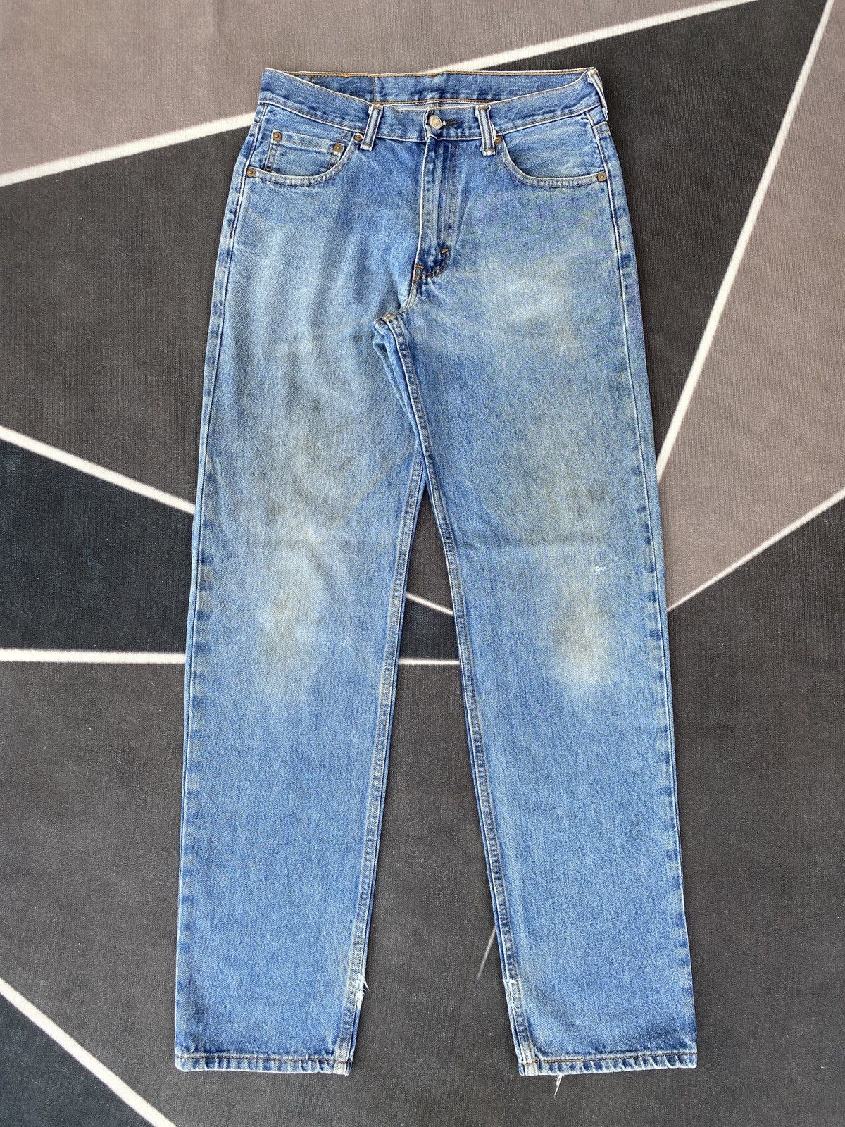 VINTAGE LEVIS 550 DIRTY BLUE JEANS JEANS-J465