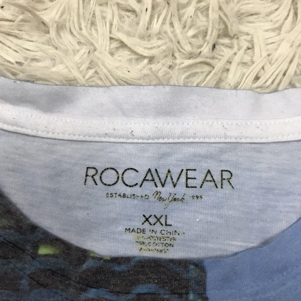 Rocawear Rocawear Overprint Tshirt Size US L / EU 52-54 / 3 - 10 Thumbnail