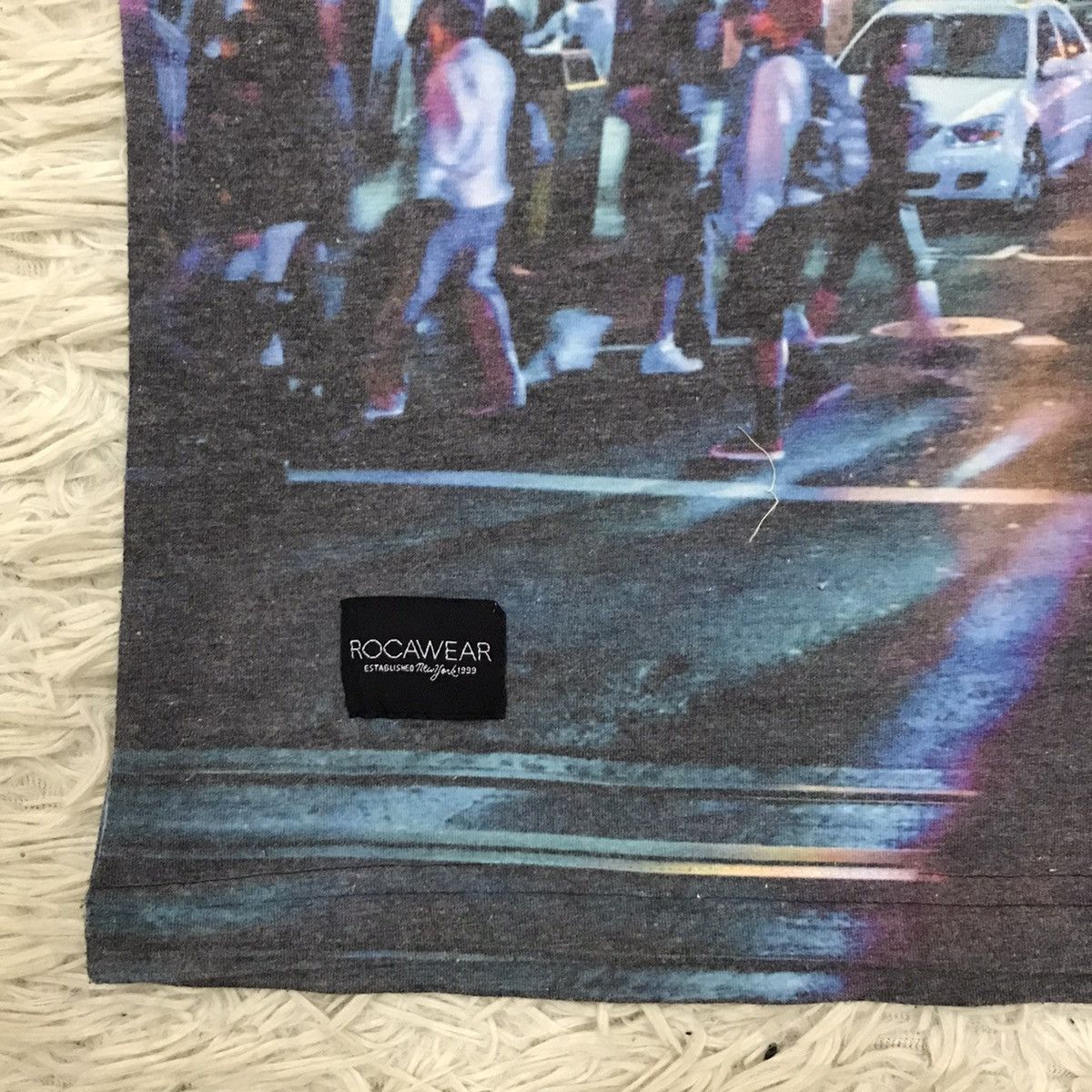 Rocawear Rocawear Overprint Tshirt Size US L / EU 52-54 / 3 - 9 Thumbnail