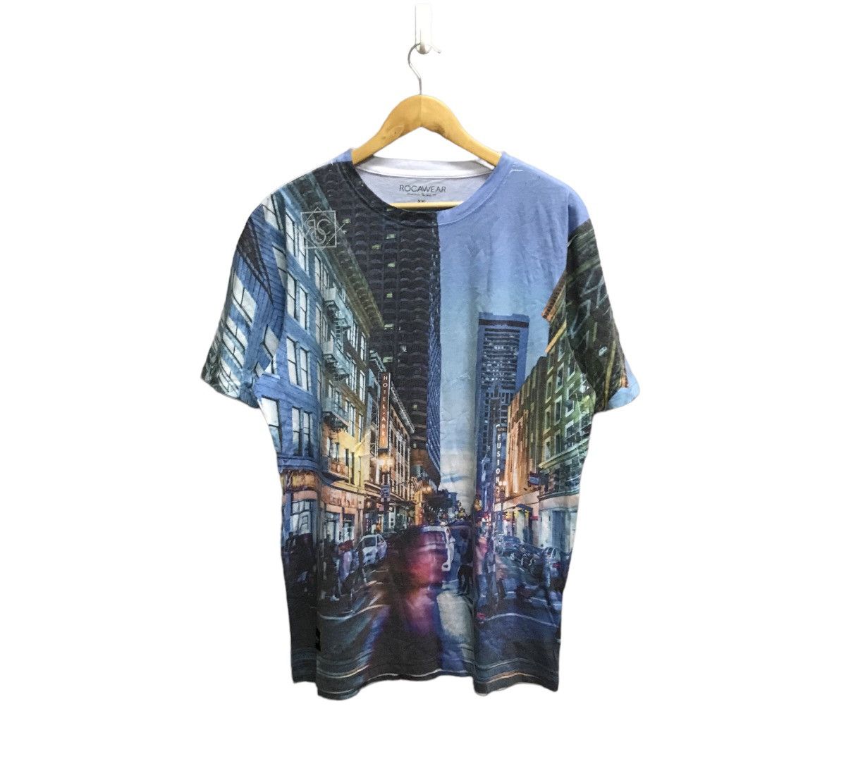 Rocawear Rocawear Overprint Tshirt Size US L / EU 52-54 / 3 - 1 Thumbnail