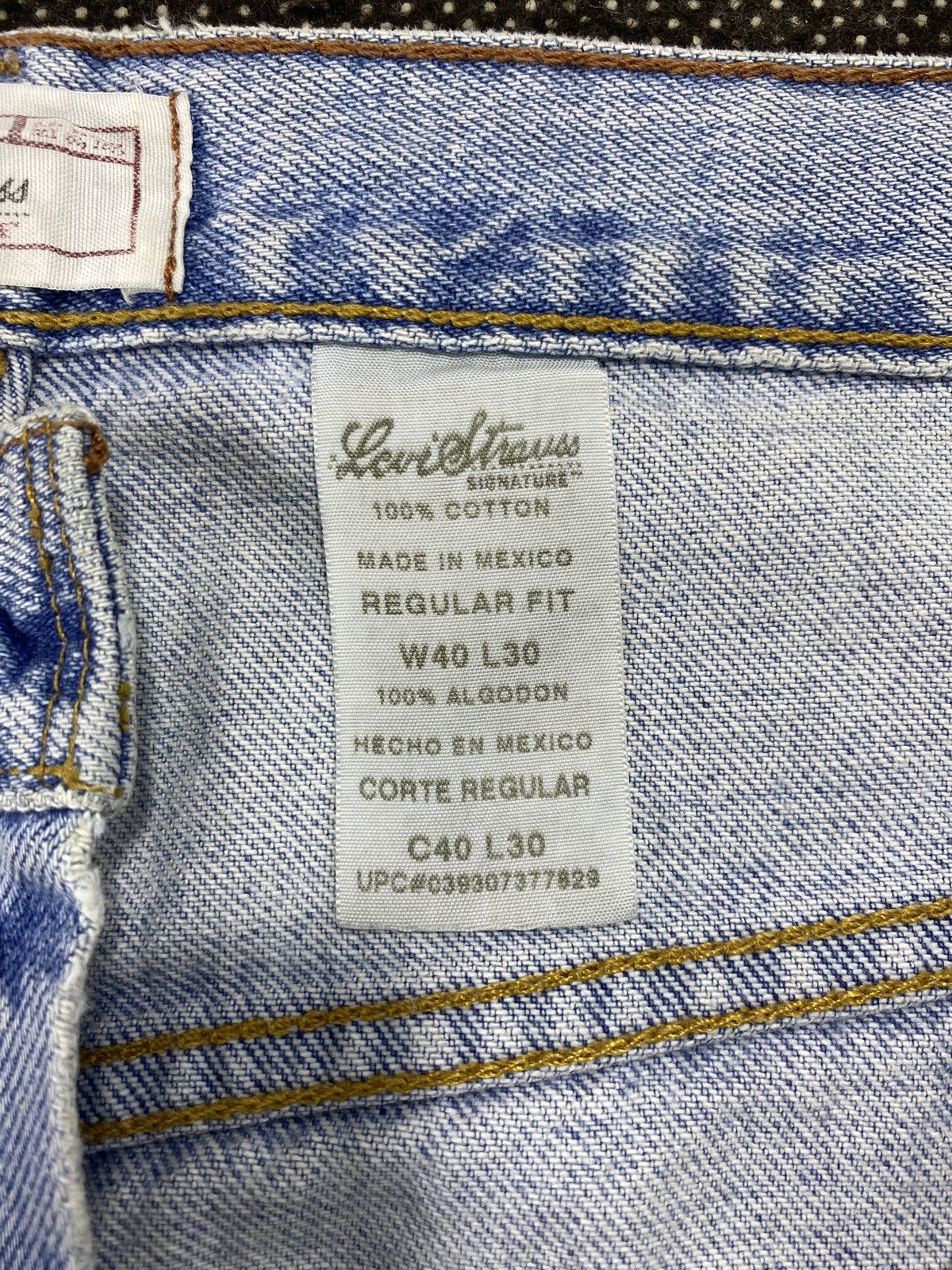 Jean VINTAGE LEVIS SIGNATURE BLUE WASH JEANS -J488 Size US 40 / EU 56 - 7 Thumbnail