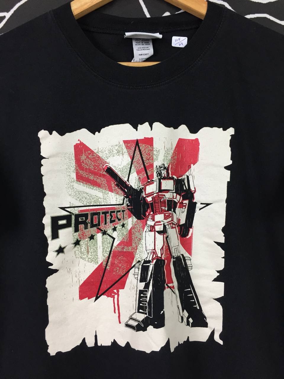 Cartoon Network Vtg Y2K Transformers Protect Optimus Prime Tee Size US M / EU 48-50 / 2 - 3 Thumbnail