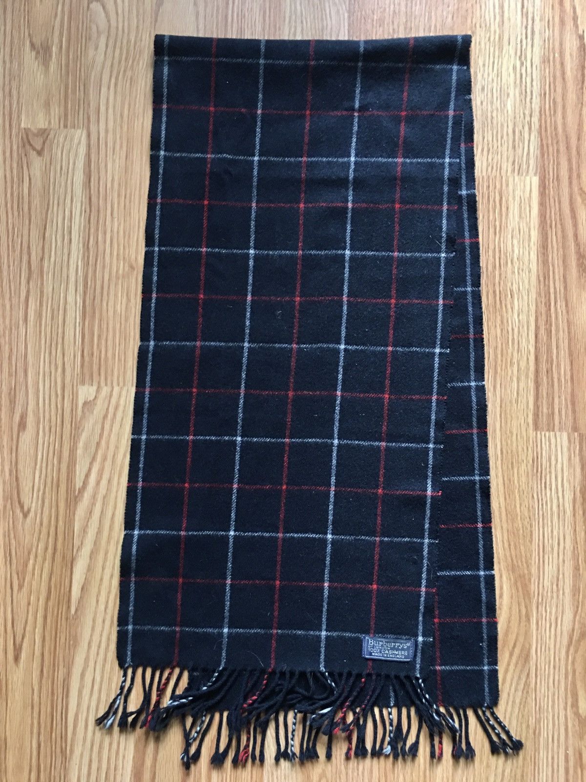 Burberry London Burberry 100 Cashmere Scarf Navy Burberry Nova