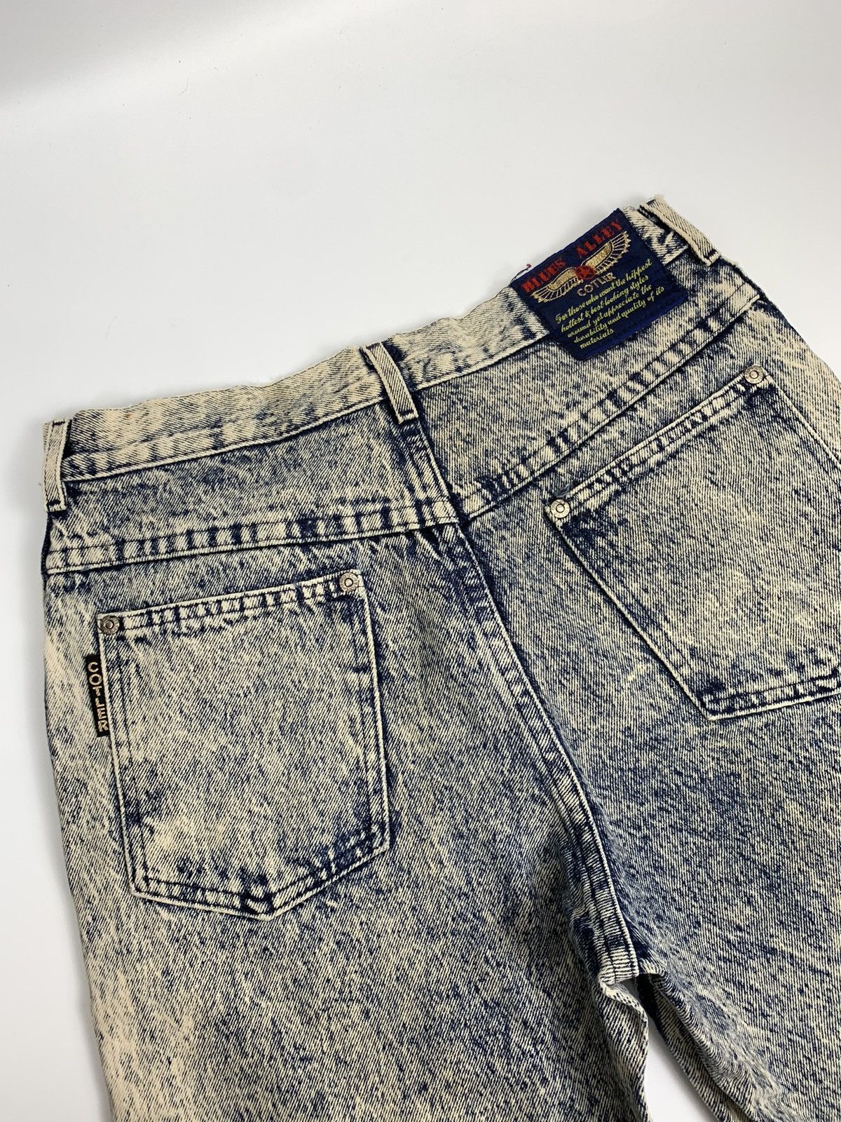 Cutler and Gross × Vintage Vintage 80s Cotler Acidwash Denim Jeans Size US 28 / EU 44 - 12 Thumbnail
