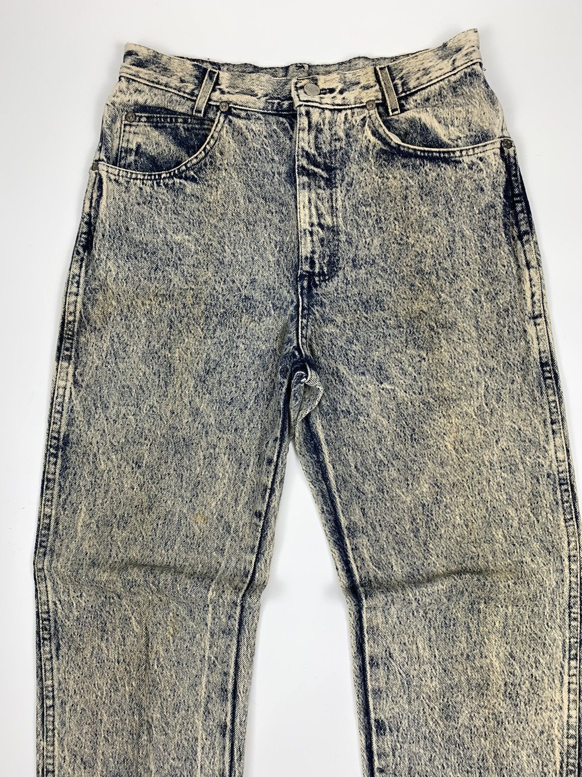 Cutler and Gross × Vintage Vintage 80s Cotler Acidwash Denim Jeans Size US 28 / EU 44 - 2 Thumbnail