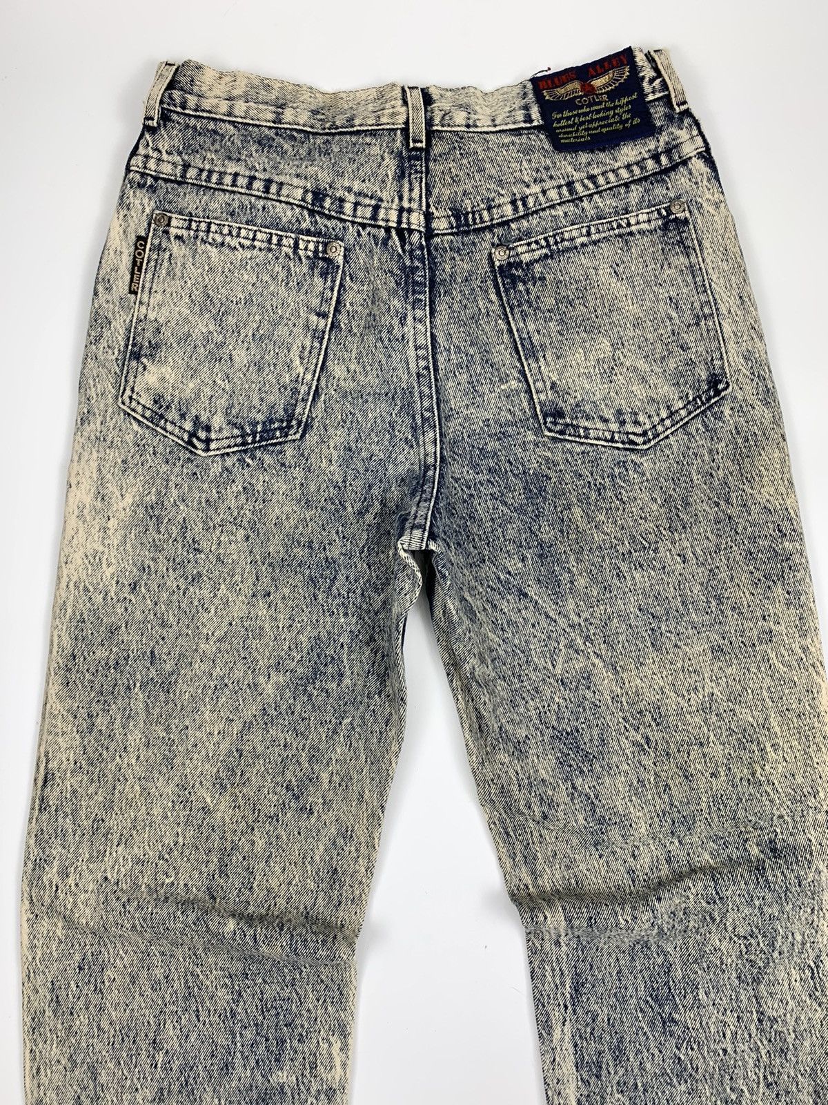 Cutler and Gross × Vintage Vintage 80s Cotler Acidwash Denim Jeans Size US 28 / EU 44 - 10 Thumbnail