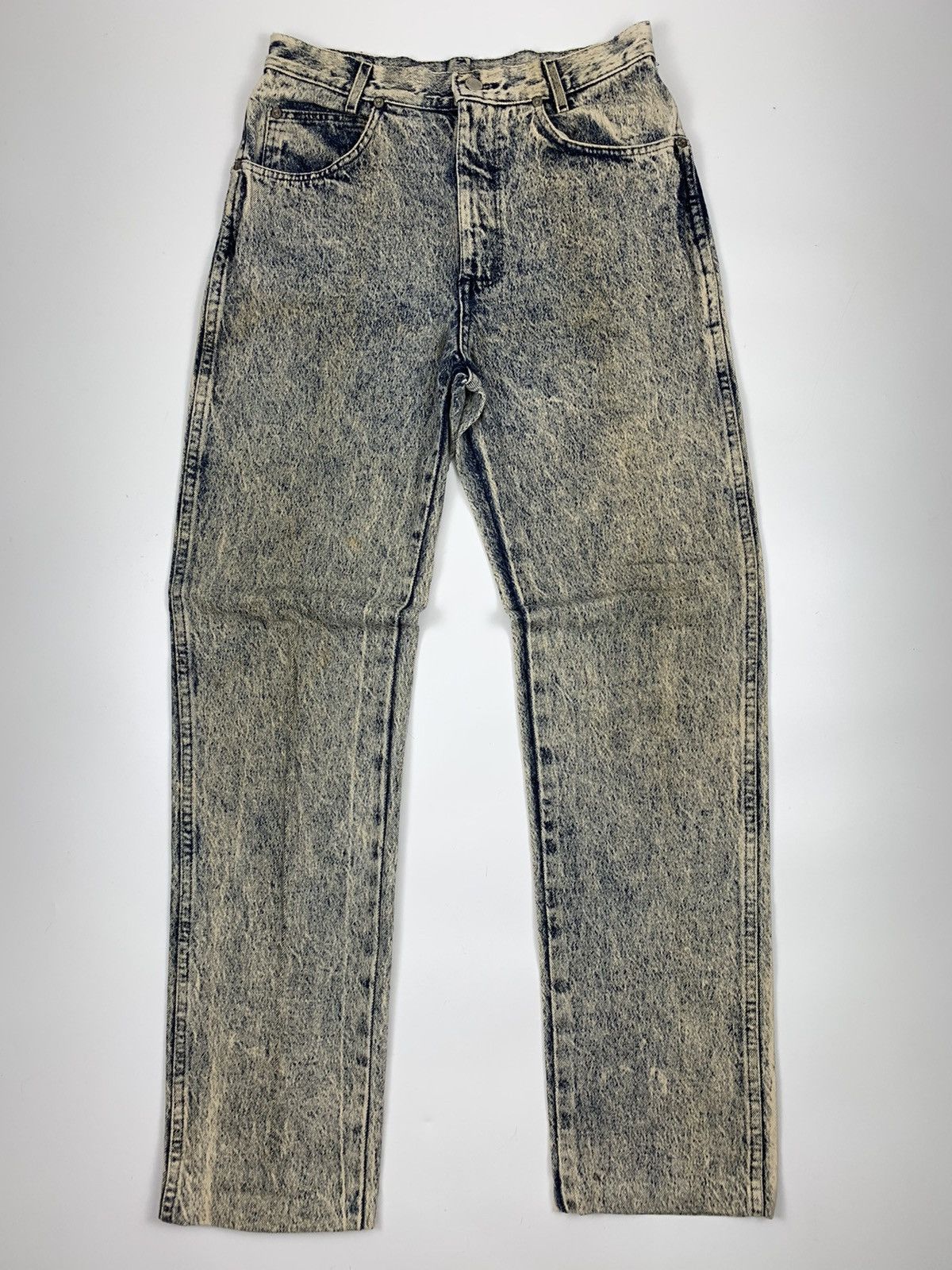 Cutler and Gross × Vintage Vintage 80s Cotler Acidwash Denim Jeans Size US 28 / EU 44 - 1 Thumbnail
