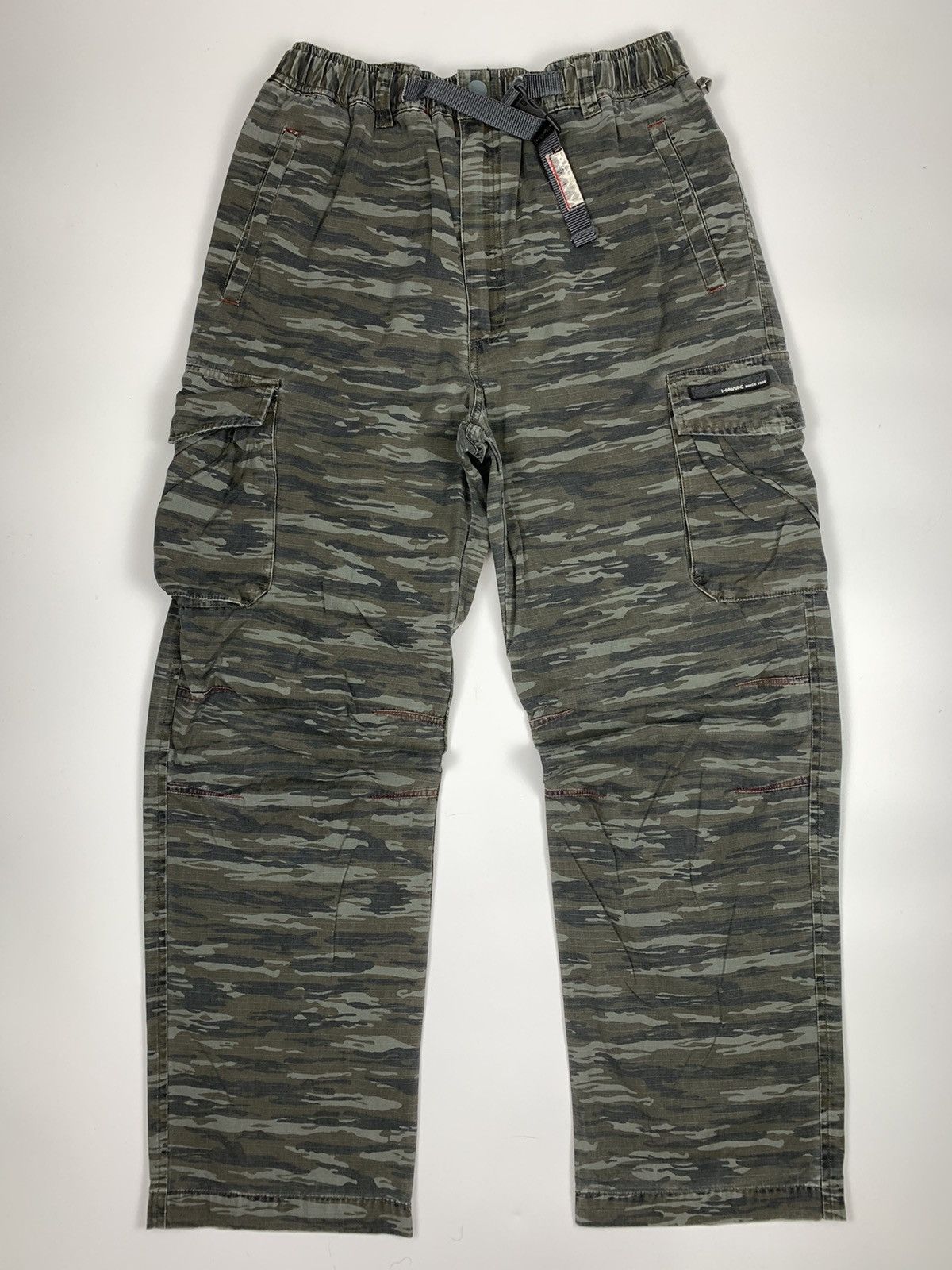 Tony Hawk Tony Hawk Tiger Stripe Camouflage Cargo Pants Size US 31 - 1 Thumbnail