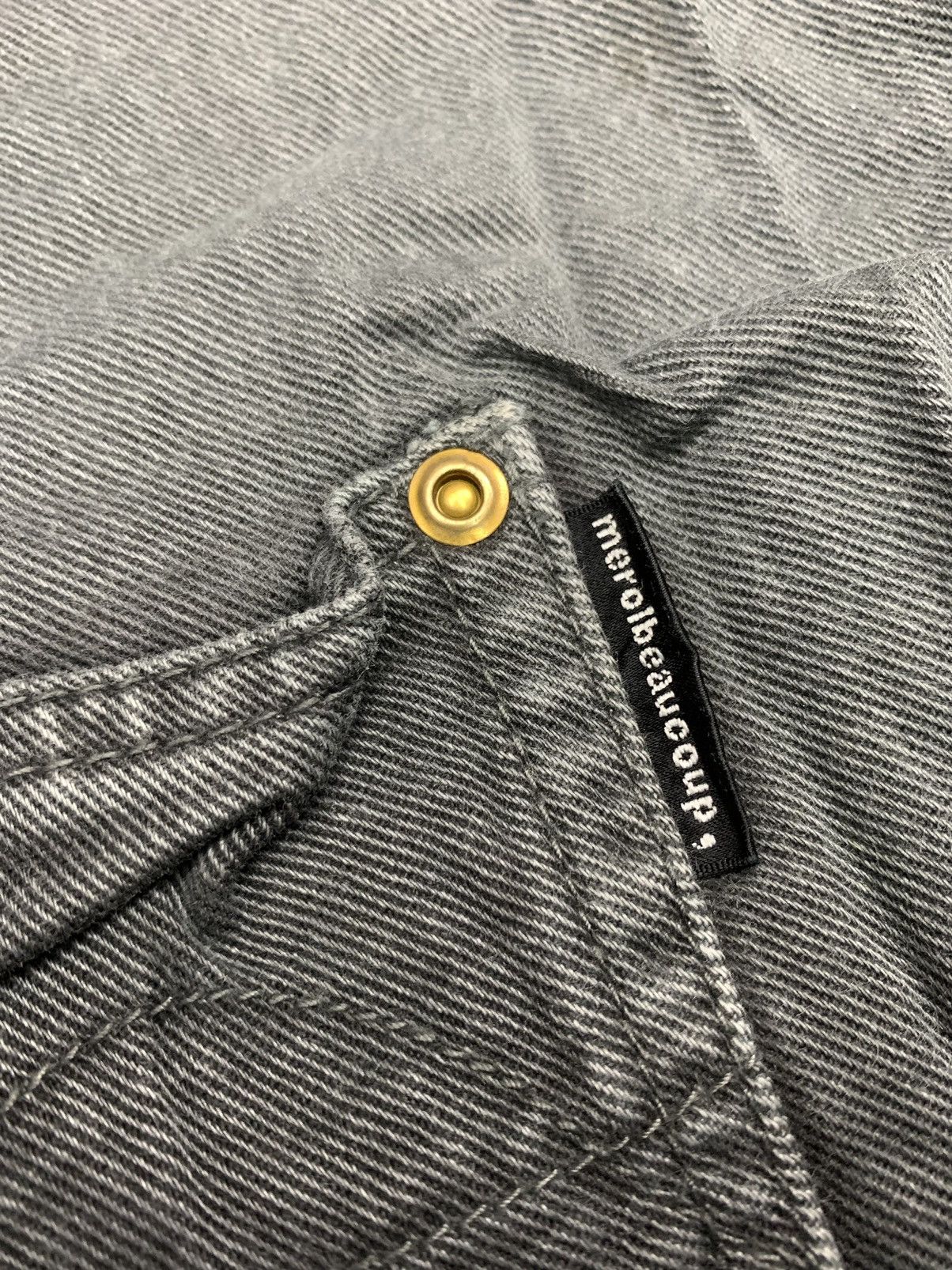 Japanese Brand × mercibeaucoup Mercibeaucoup Hip Hop Trendy Pants Loose Solid Grey Size US 28 / EU 44 - 9 Thumbnail