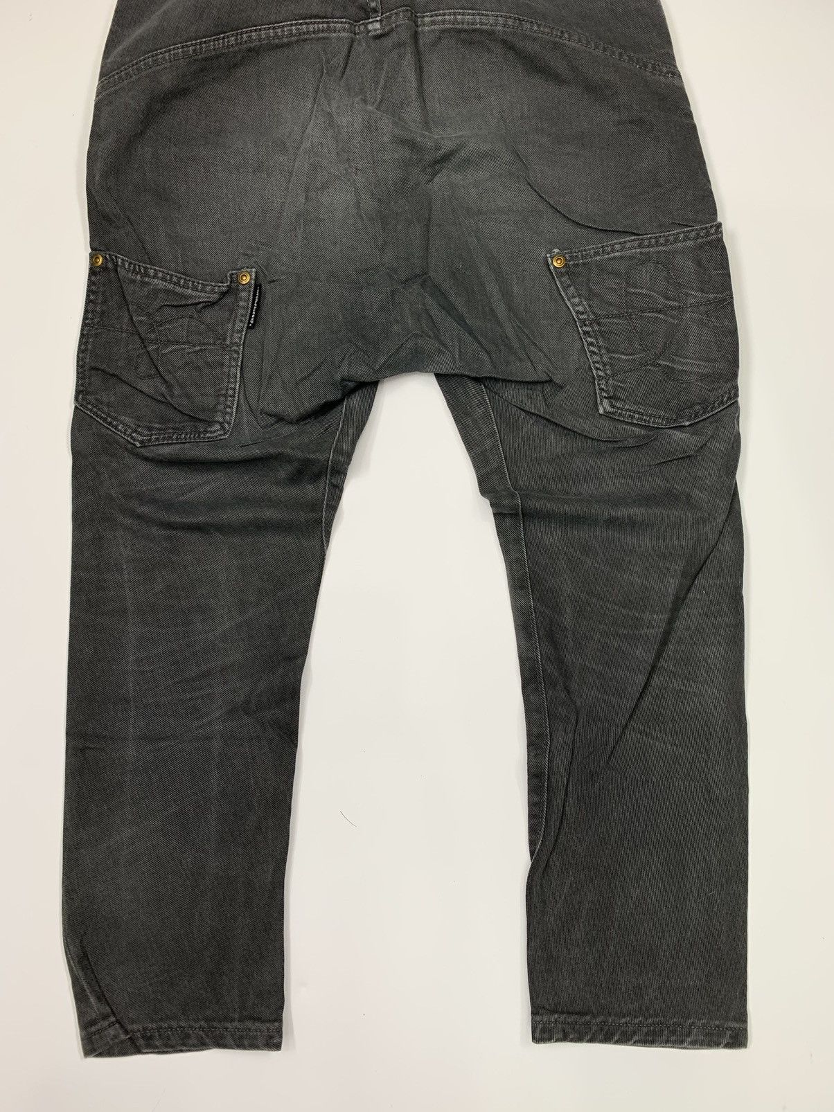 Japanese Brand × mercibeaucoup Mercibeaucoup Hip Hop Trendy Pants Loose Solid Grey Size US 28 / EU 44 - 8 Thumbnail