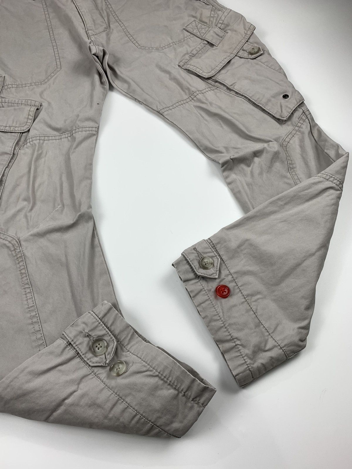 Japanese Brand Fiftyfivedsl High End Multipocket Cargo Trouser Size US 31 - 6 Thumbnail