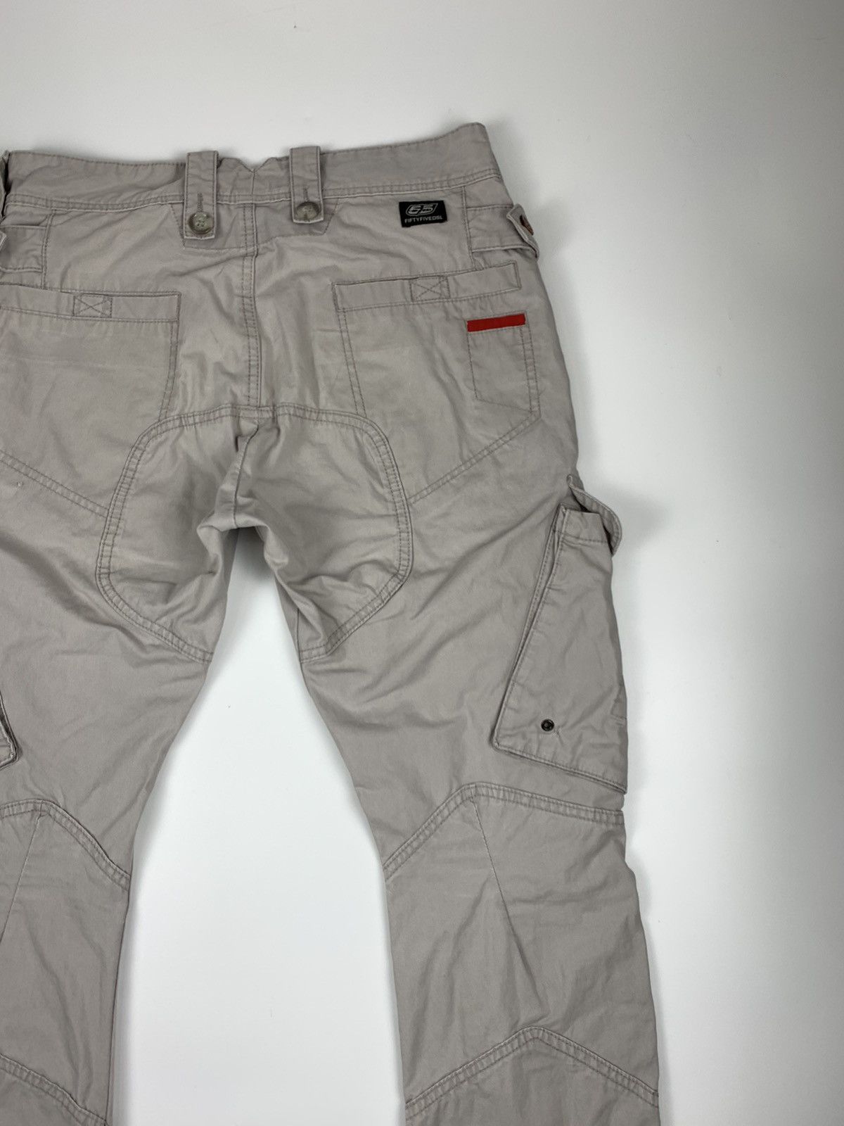 Japanese Brand Fiftyfivedsl High End Multipocket Cargo Trouser Size US 31 - 11 Thumbnail