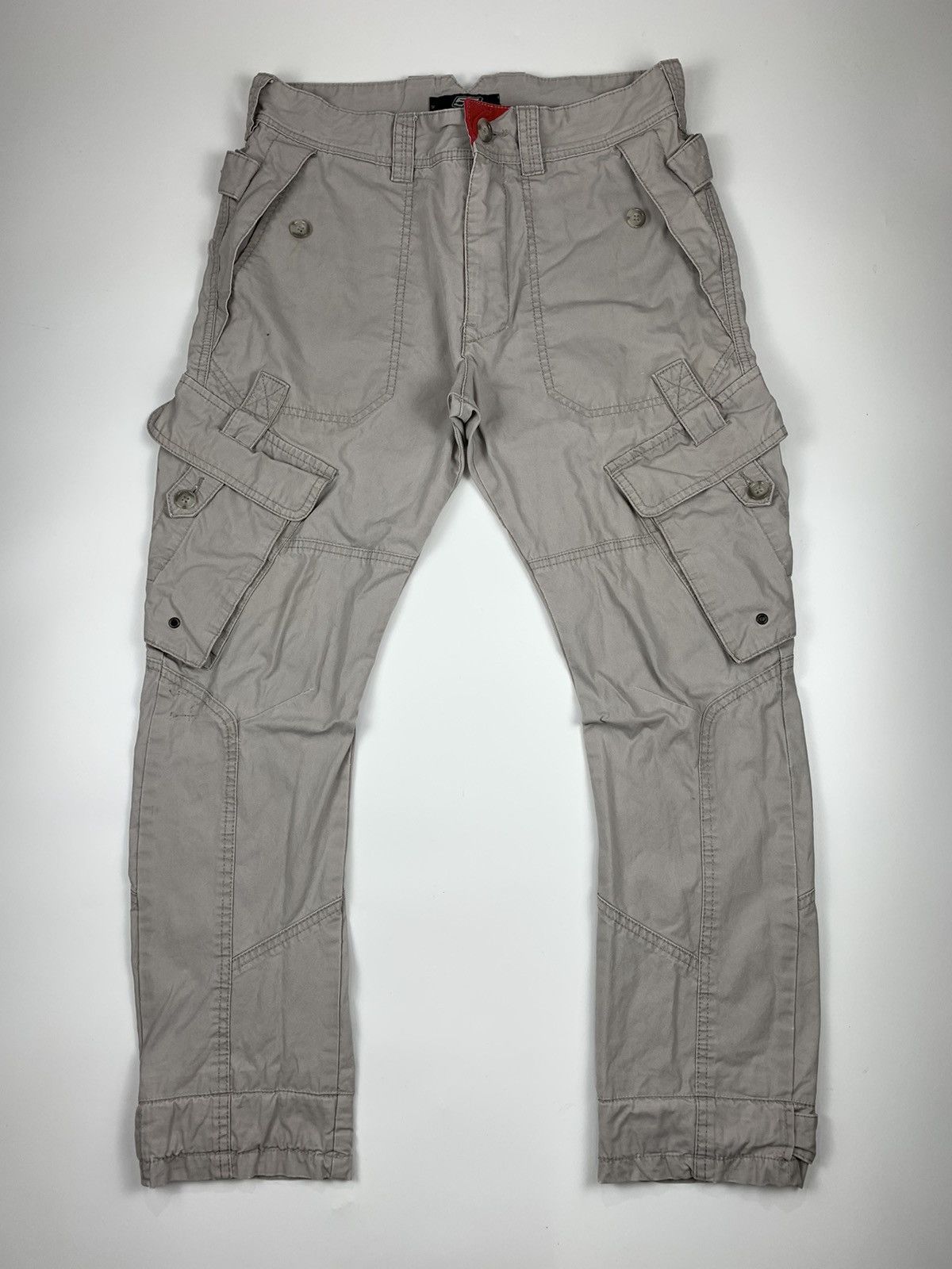 Japanese Brand Fiftyfivedsl High End Multipocket Cargo Trouser Size US 31 - 1 Thumbnail