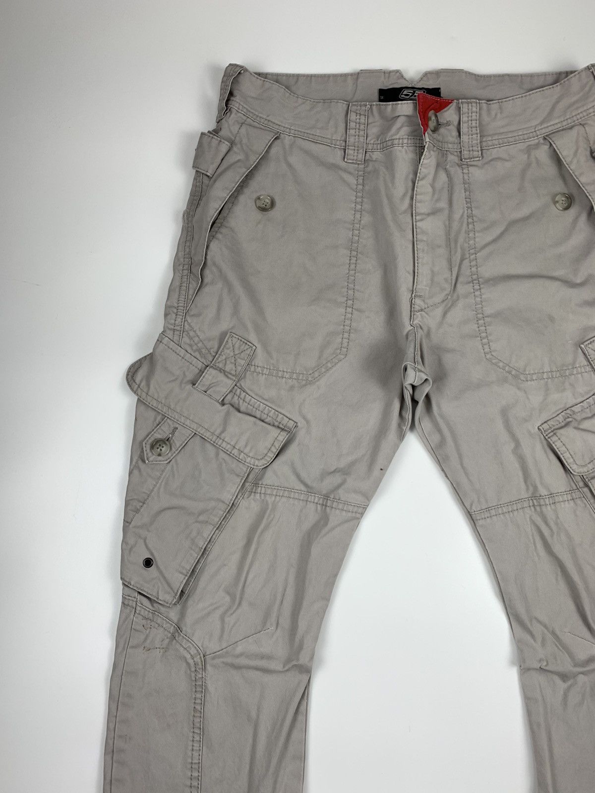 Japanese Brand Fiftyfivedsl High End Multipocket Cargo Trouser Size US 31 - 2 Thumbnail