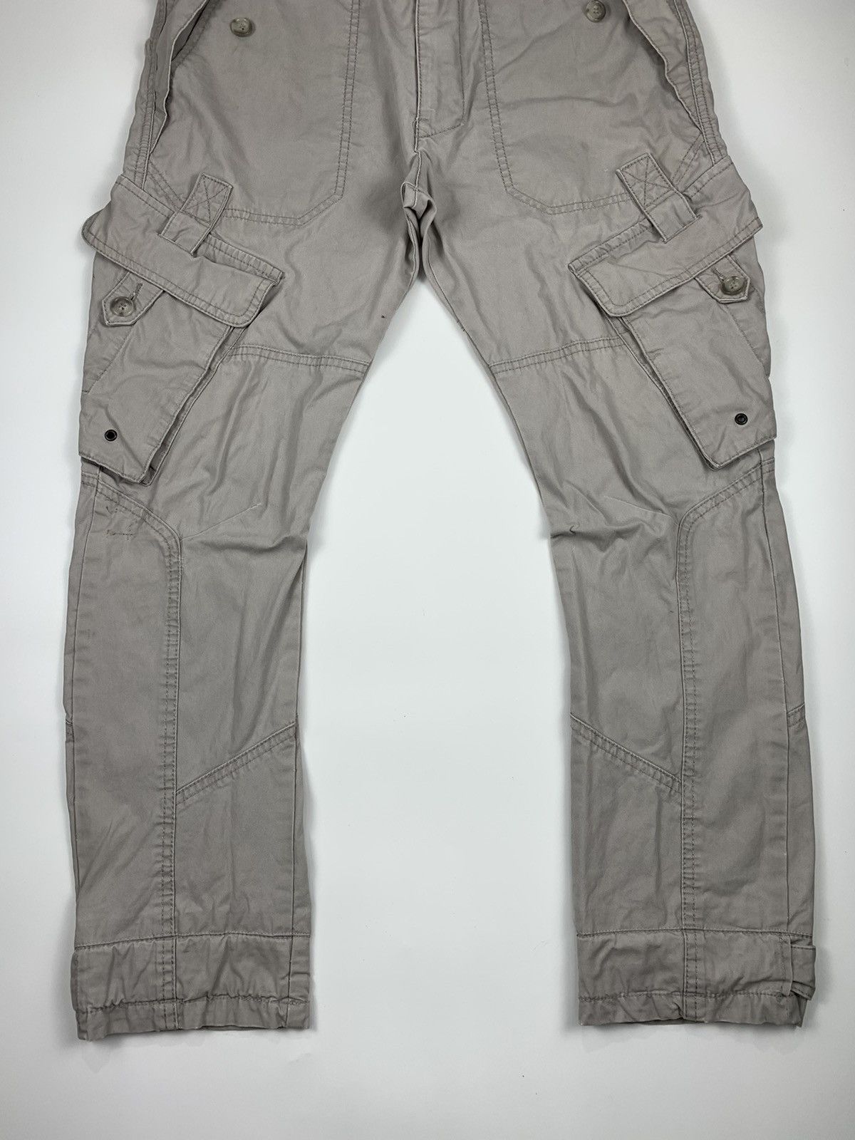 Japanese Brand Fiftyfivedsl High End Multipocket Cargo Trouser Size US 31 - 4 Thumbnail