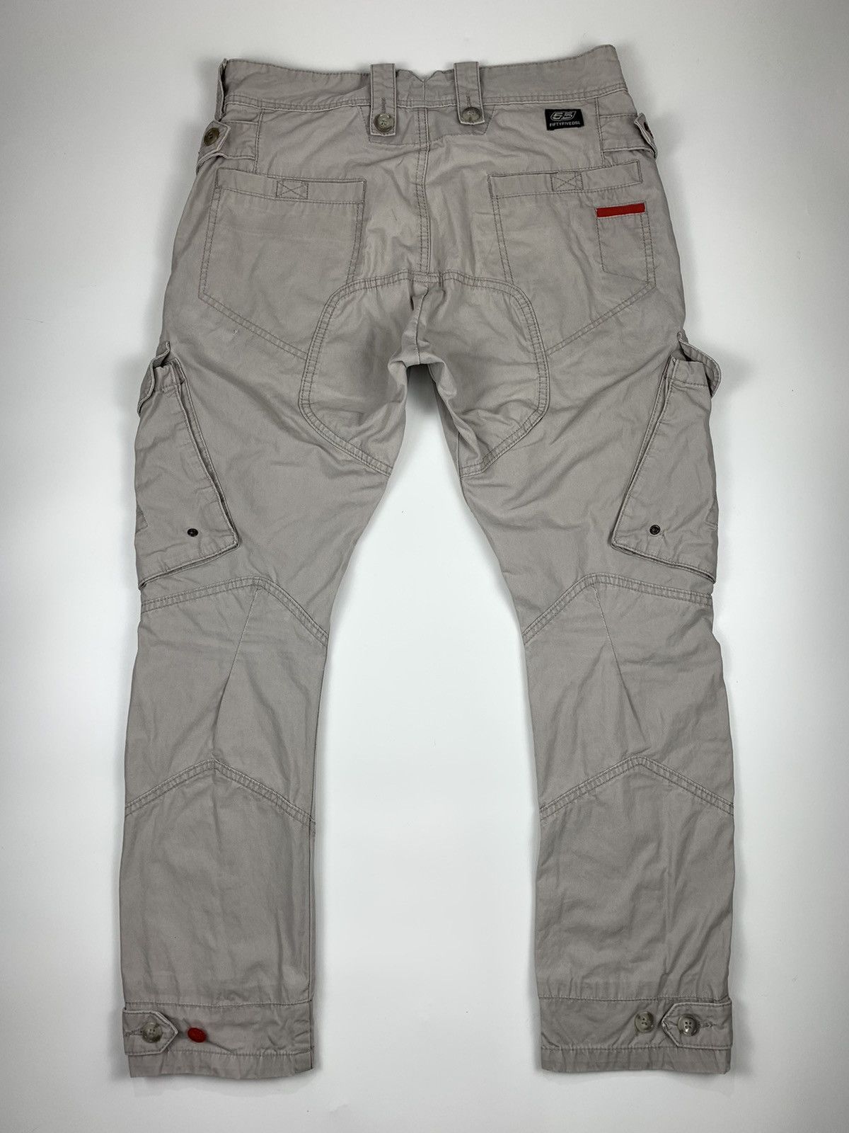 Japanese Brand Fiftyfivedsl High End Multipocket Cargo Trouser Size US 31 - 9 Thumbnail