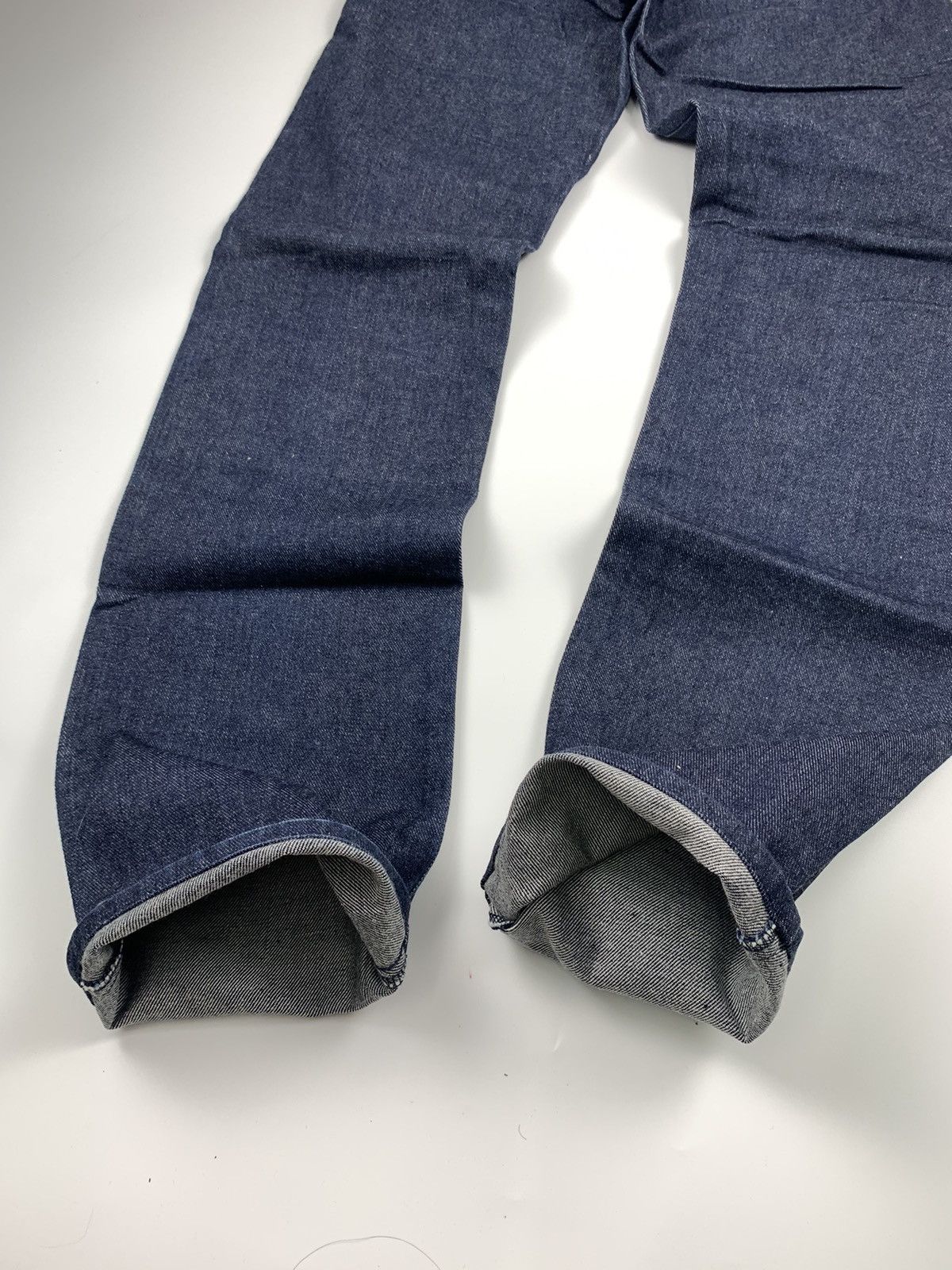 Japanese Brand × Worldwide Youth Worldwide Love Leather Double knee Denim Jeans Size US 29 - 10 Thumbnail