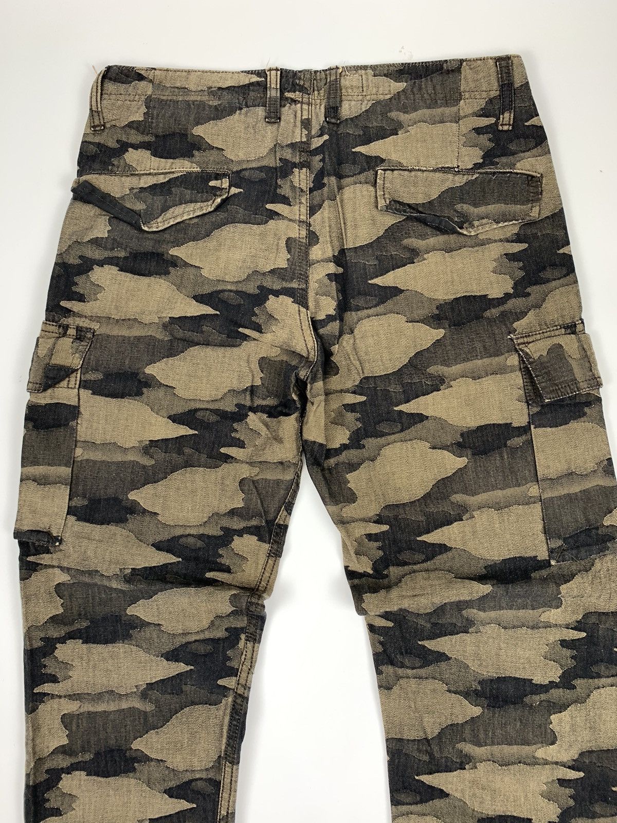 Japanese Brand Blueways Surplus Bws339 Camouflage Cargo Trouser Size US 30 / EU 46 - 8 Thumbnail