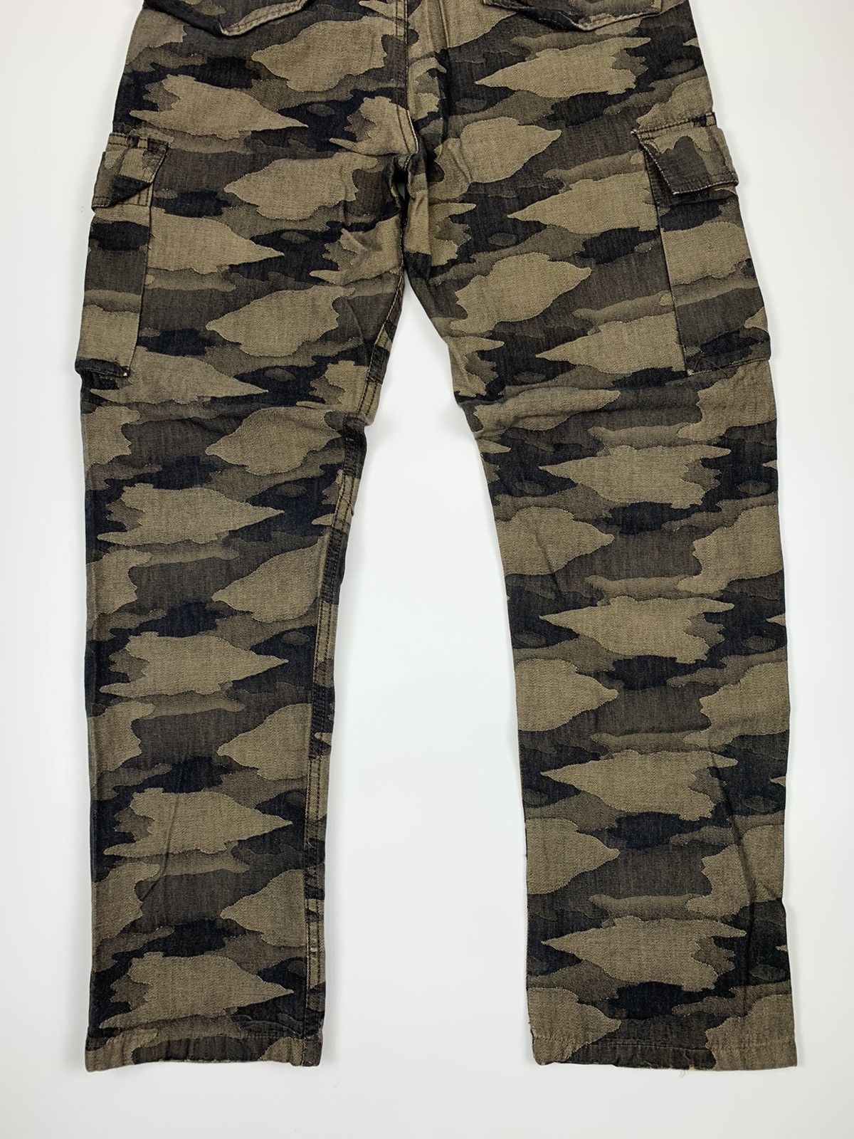 Japanese Brand Blueways Surplus Bws339 Camouflage Cargo Trouser Size US 30 / EU 46 - 9 Thumbnail