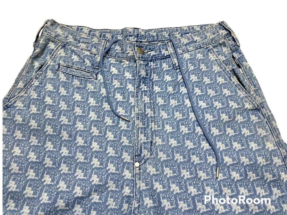 Kappa Vintage rare full monogram kappa blue jeans Size US 34 / EU 50 - 6 Thumbnail