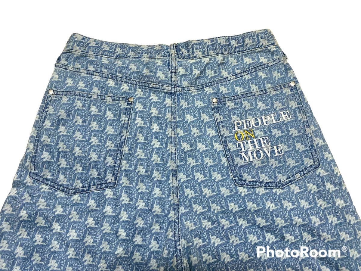 Kappa Vintage rare full monogram kappa blue jeans Size US 34 / EU 50 - 7 Thumbnail