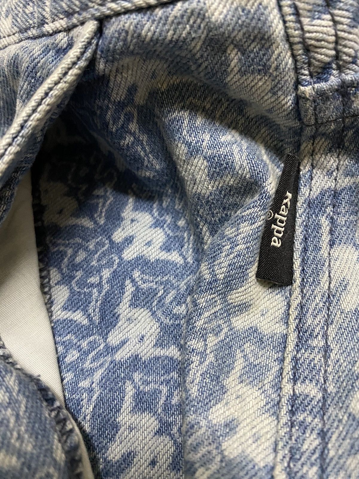 Kappa Vintage rare full monogram kappa blue jeans Size US 34 / EU 50 - 9 Thumbnail