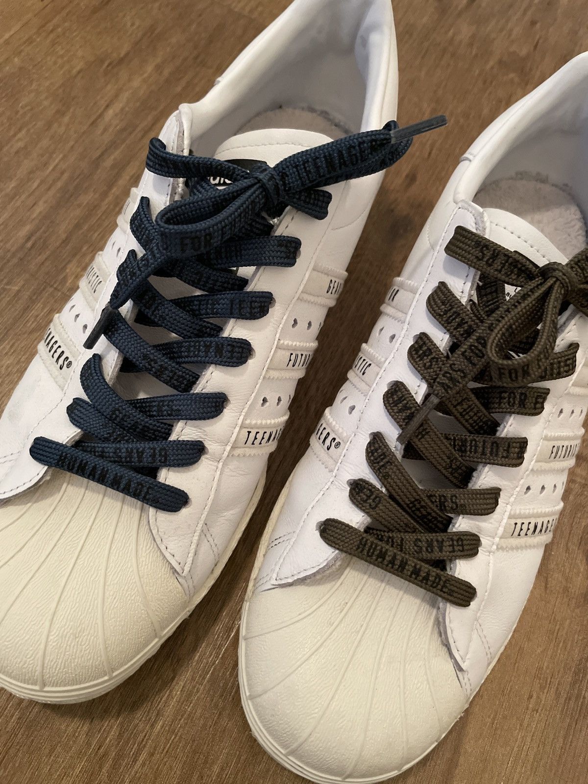 Adidas × Human Made Superstar x Human Made Size US 8.5 / EU 41-42 - 4 Thumbnail