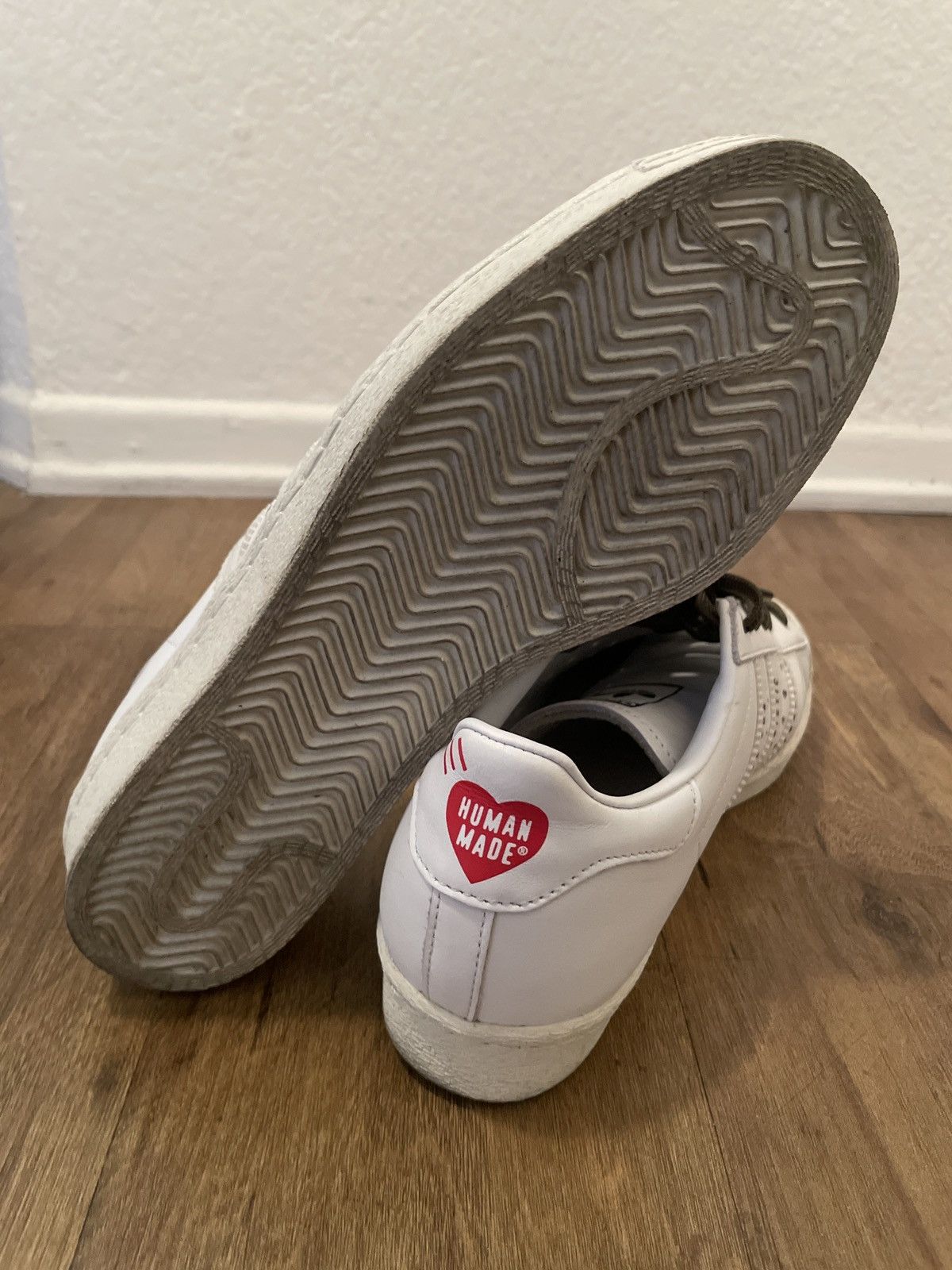Adidas × Human Made Superstar x Human Made Size US 8.5 / EU 41-42 - 7 Thumbnail