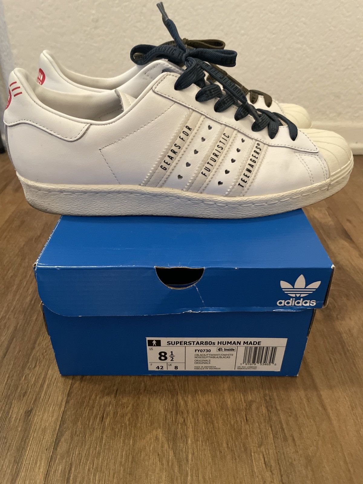 Adidas × Human Made Superstar x Human Made Size US 8.5 / EU 41-42 - 8 Thumbnail