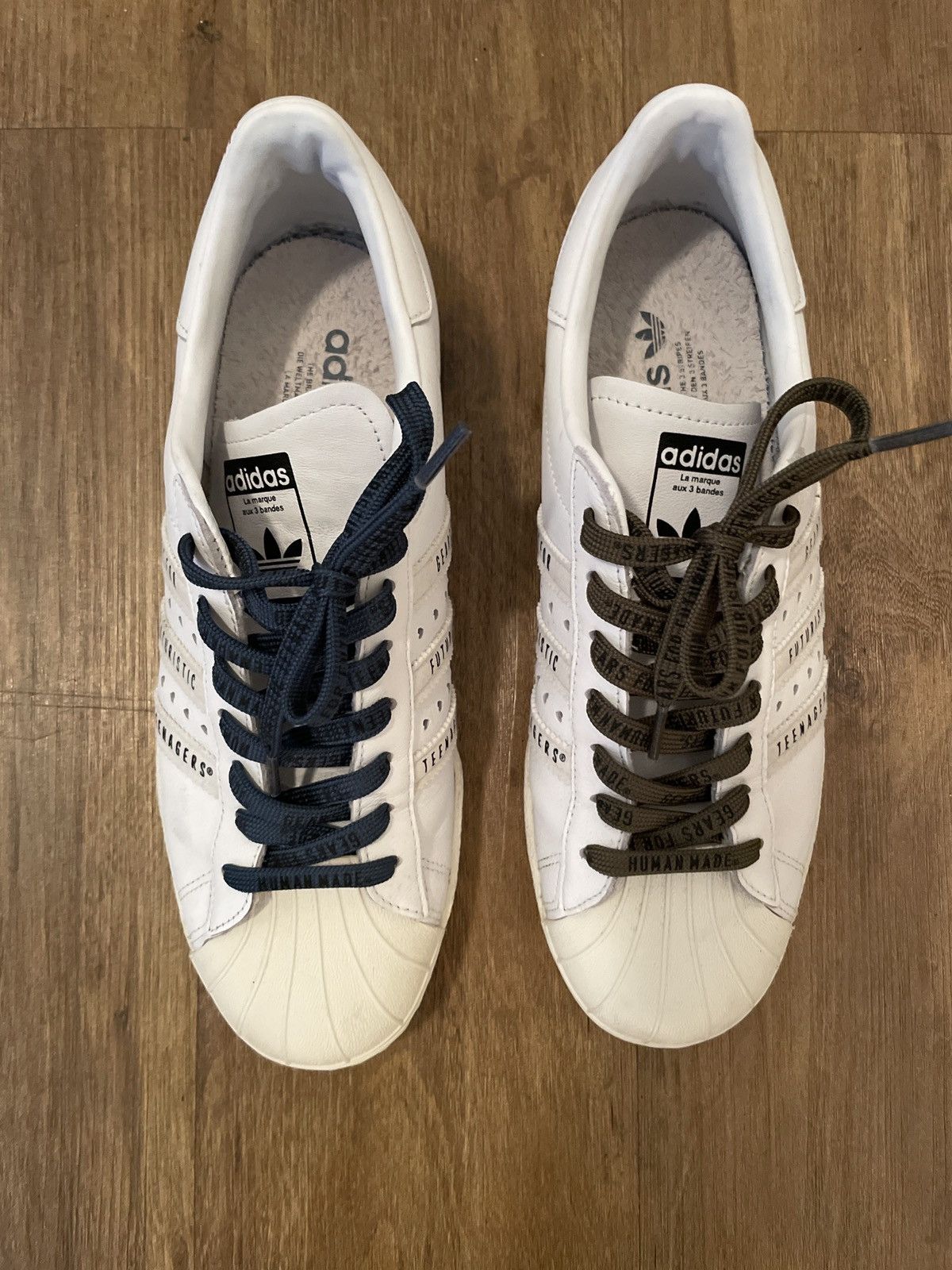 Adidas × Human Made Superstar x Human Made Size US 8.5 / EU 41-42 - 2 Thumbnail