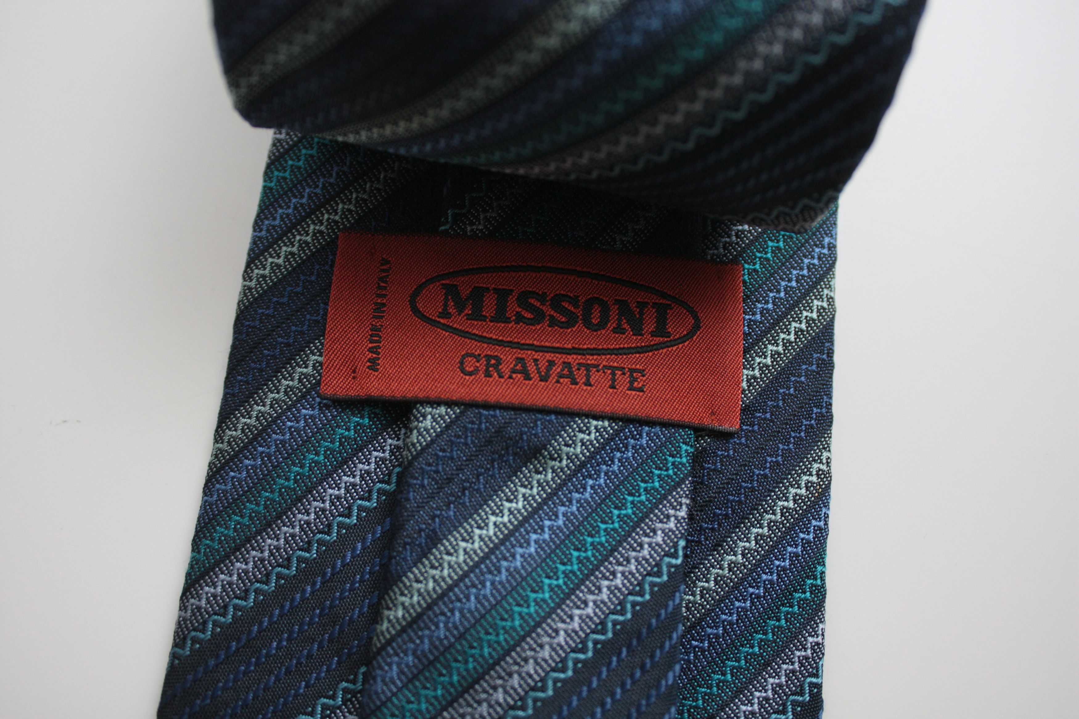 Missoni Missoni Silk Tie Made In Italy Size ONE SIZE - 2 Thumbnail