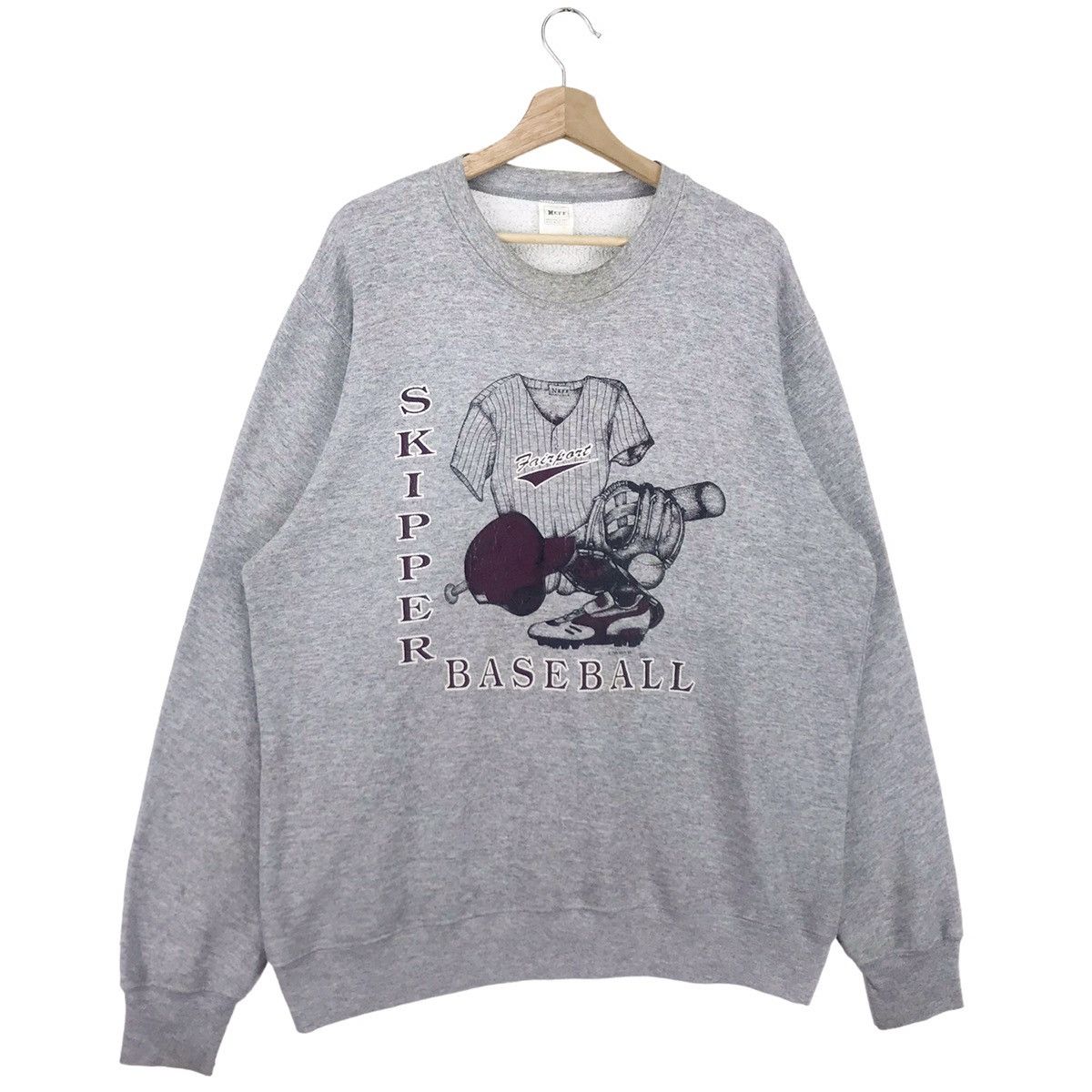 MLB × NEFF × Vintage 90’s Skipper Baseball Sweatshirts Size US XL / EU 56 / 4 - 3 Thumbnail
