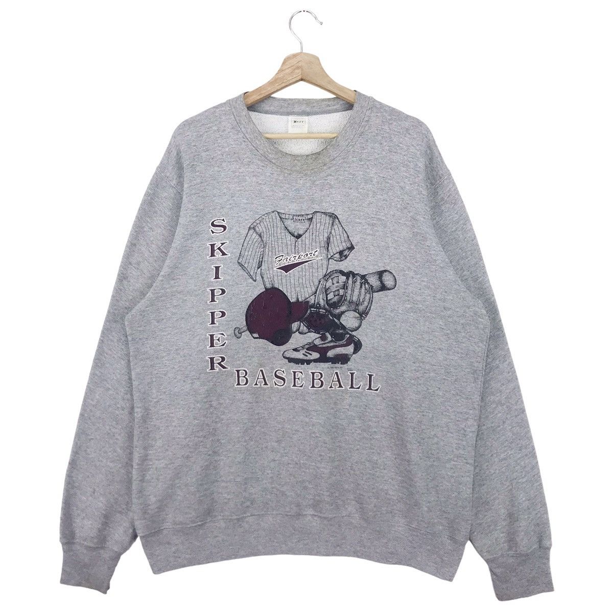 MLB × NEFF × Vintage 90’s Skipper Baseball Sweatshirts Size US XL / EU 56 / 4 - 1 Thumbnail