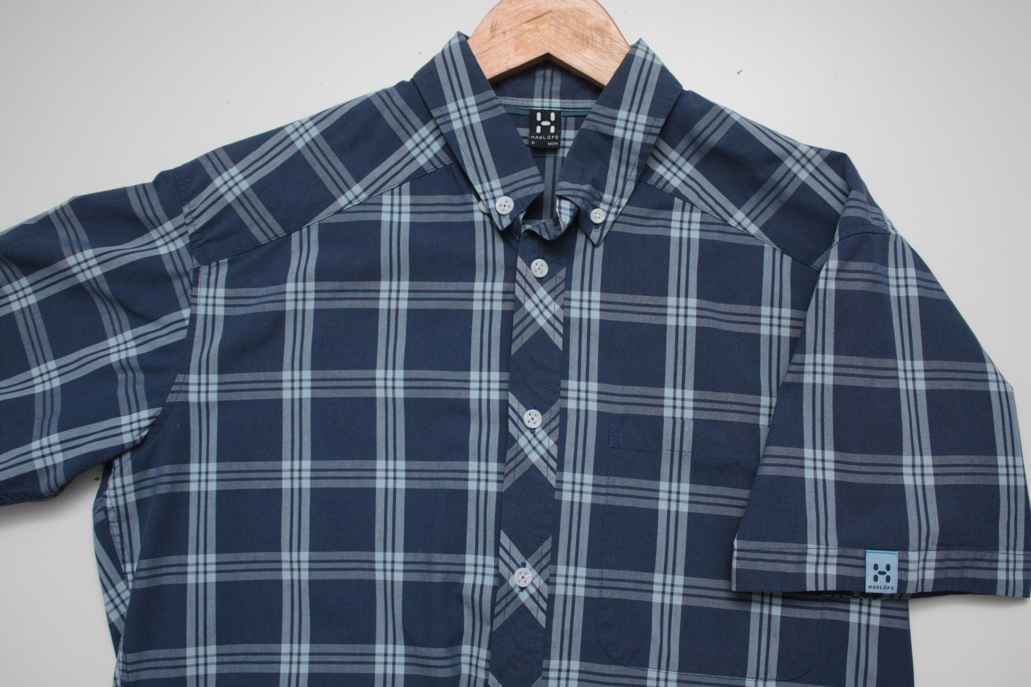 Haglofs Haglofs Checkered Short Sleeve Shirt Men's Small Size US S / EU 44-46 / 1 - 1 Thumbnail