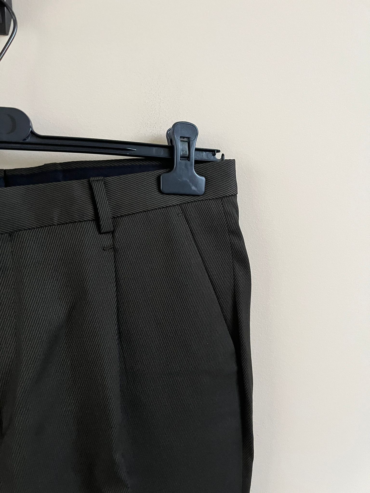 Ermenegildo Zegna One Pleat Wool Pants in Green Size US 34 / EU 50 - 3 Thumbnail