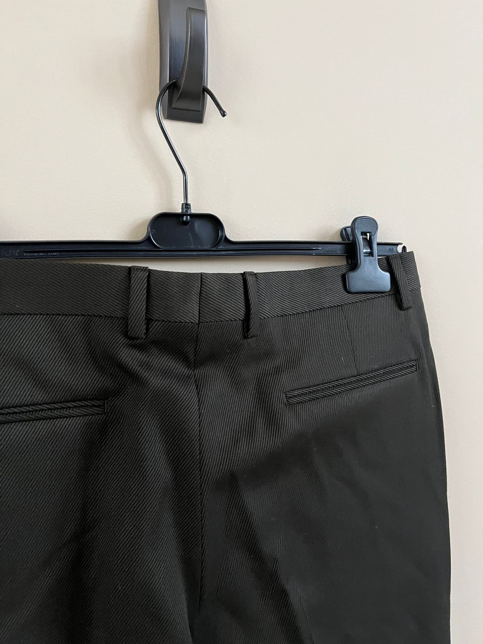 Ermenegildo Zegna One Pleat Wool Pants in Green Size US 34 / EU 50 - 11 Thumbnail