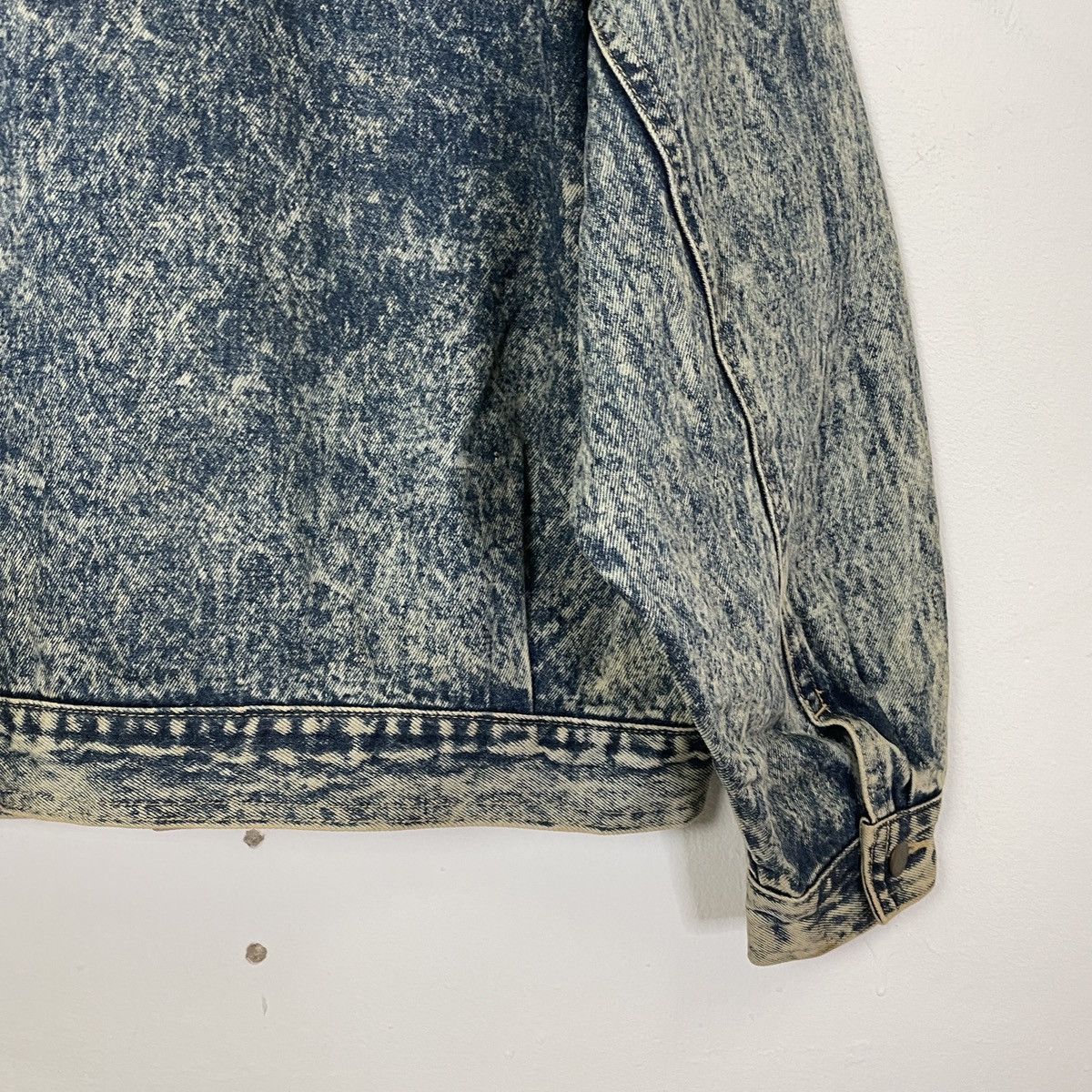 Vintage Vintage Unbranded Button Ups Acid Wash Jacket Size US L / EU 52-54 / 3 - 7 Thumbnail