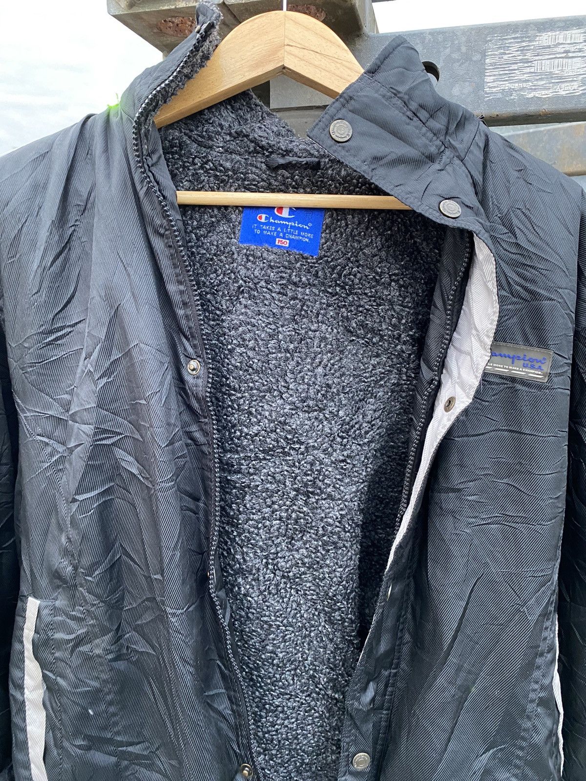 Champion × Vintage Vintage Champion Jacket Large Sweater 90s Dope Size US L / EU 52-54 / 3 - 5 Thumbnail