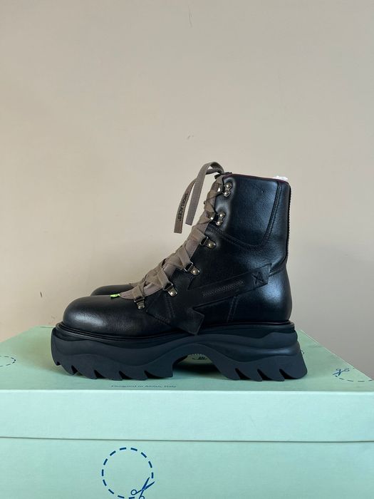 Off-White Equipment Boots in Black | Grailed